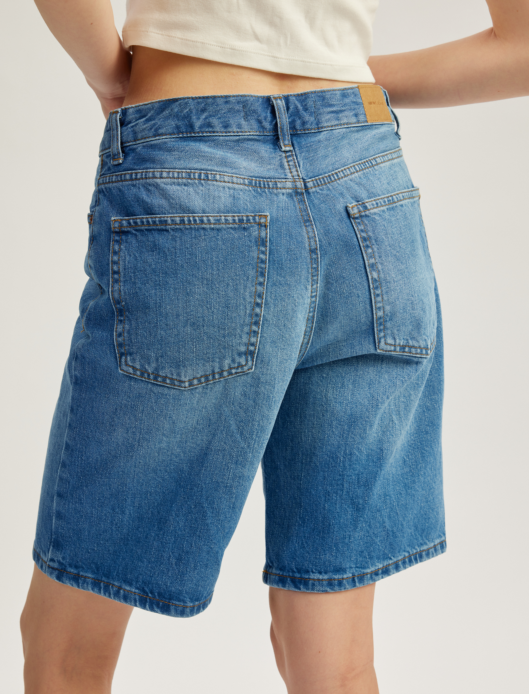   Rahat Kesim Normal Bel Denim Şort