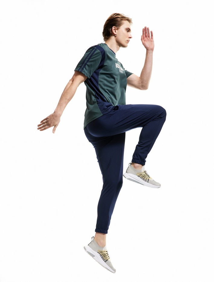  Beli Bağcıklı Lastikli Paça Cep Detaylı Jogger Spor Eşofman Altı