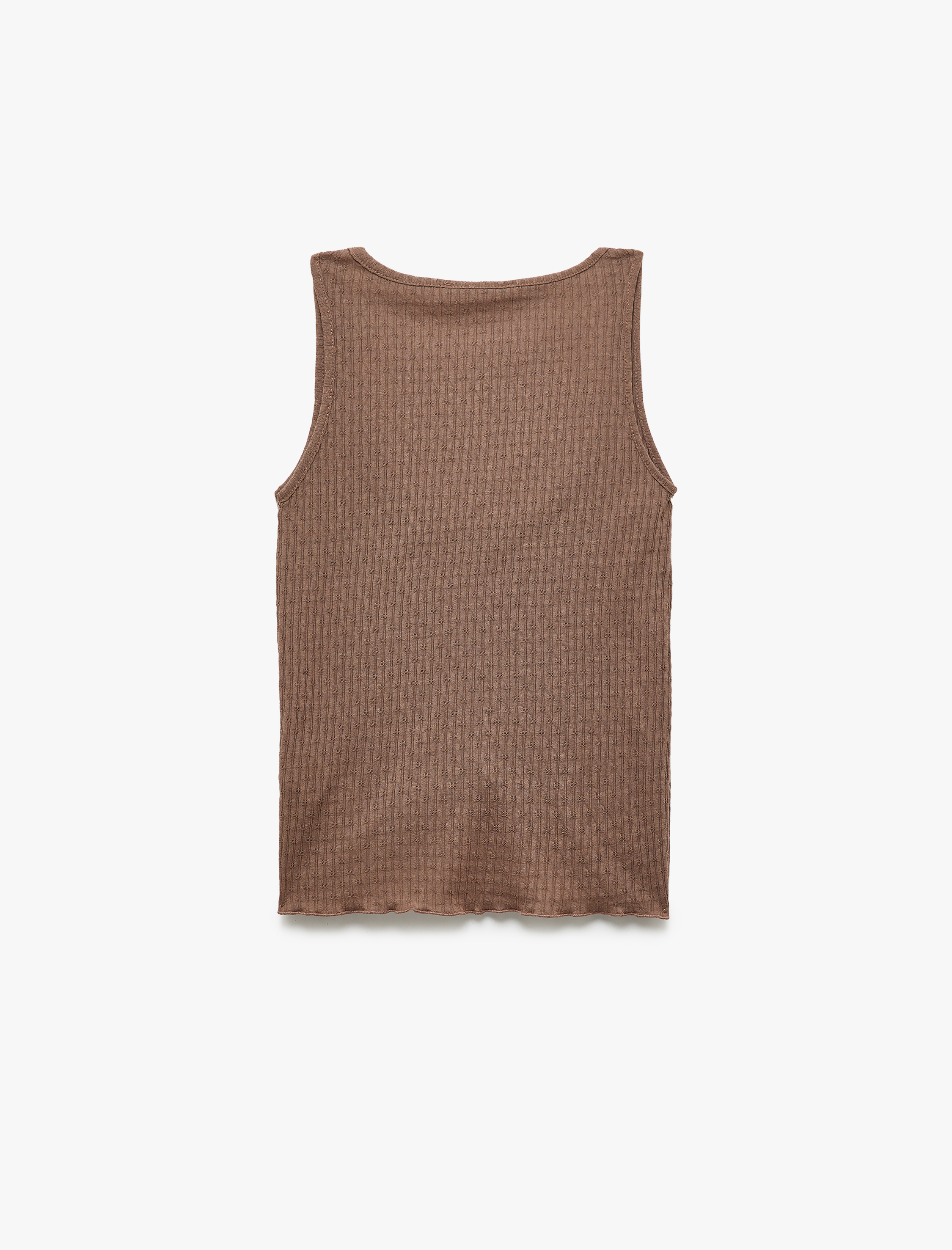   Kolsuz Dokulu Krep Kumaş Derin U Yaka Pijama Üstü