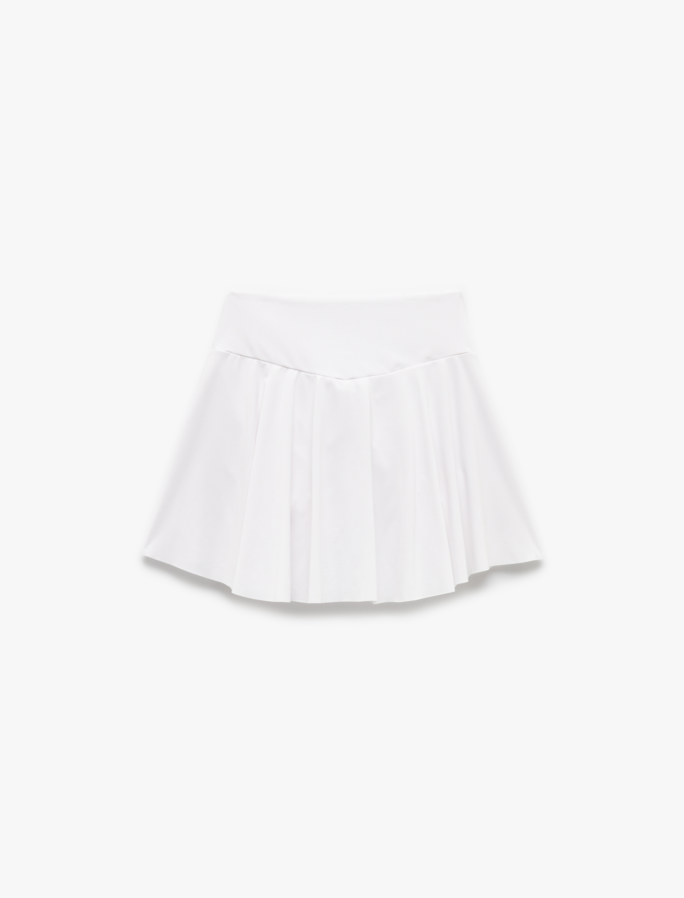   Yüksek Bel Slim Fit Mini Spor Tenis Eteği