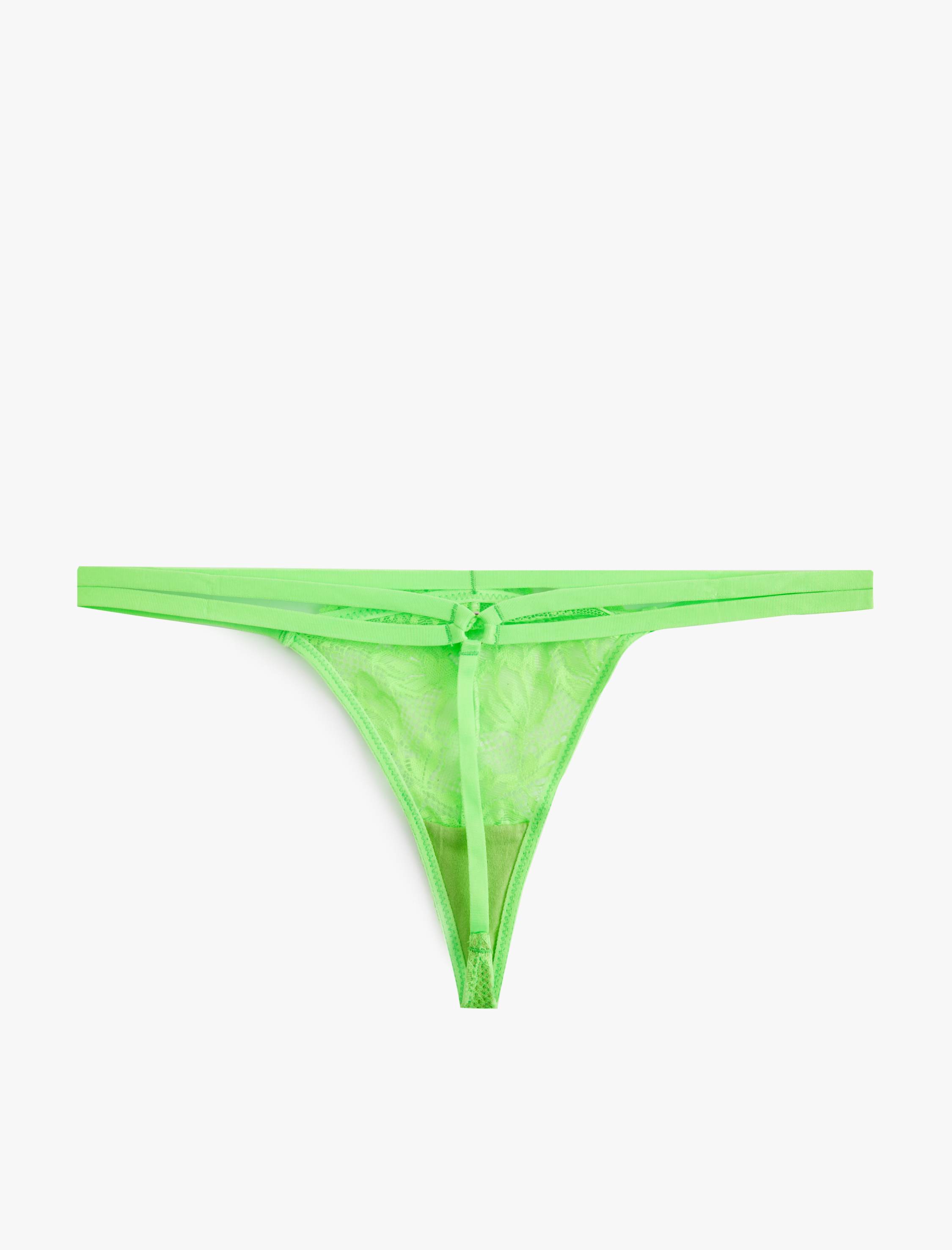   Standart Bel Dantelli String Külot