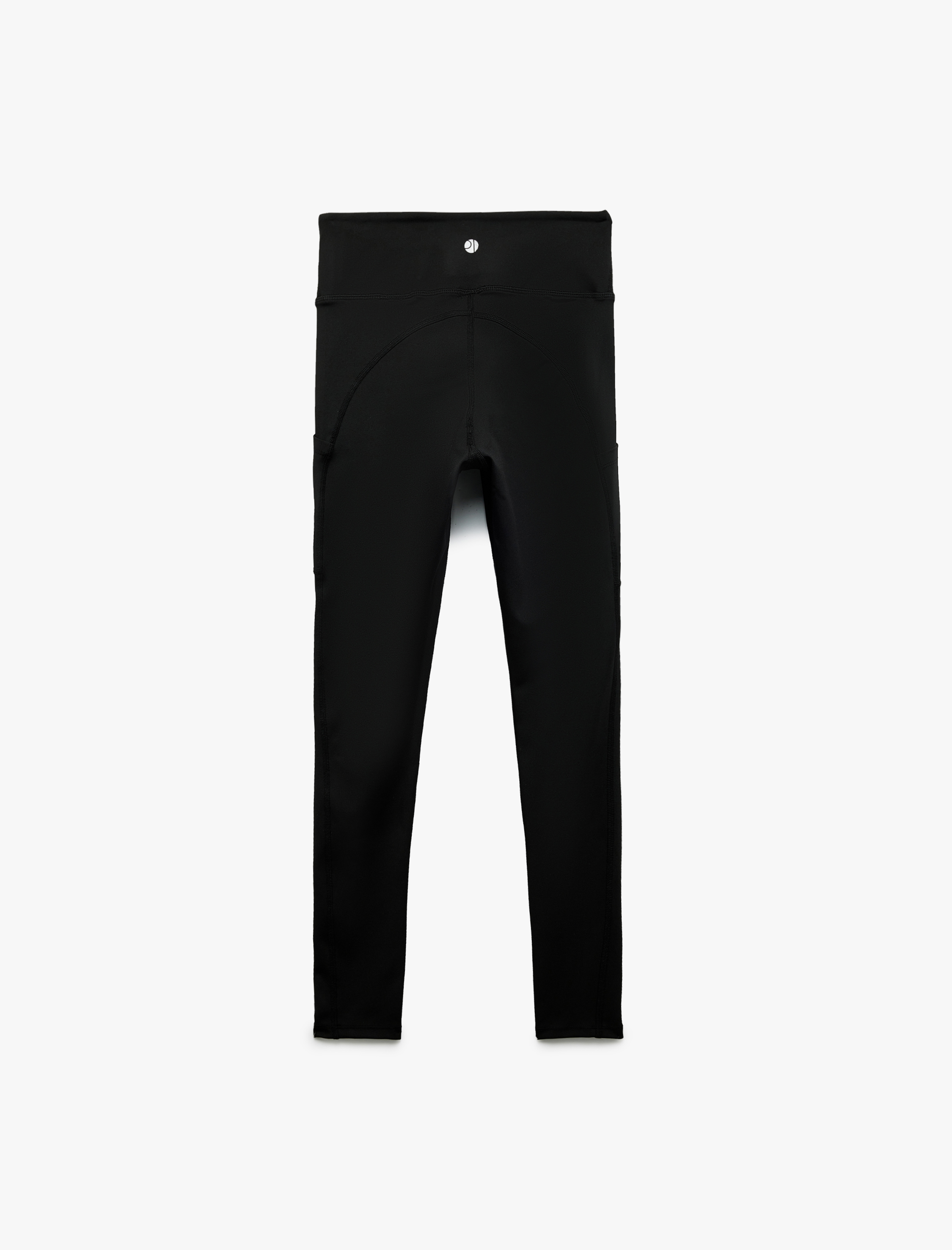   Dikiş Detaylı Slim Fit Spor Tayt