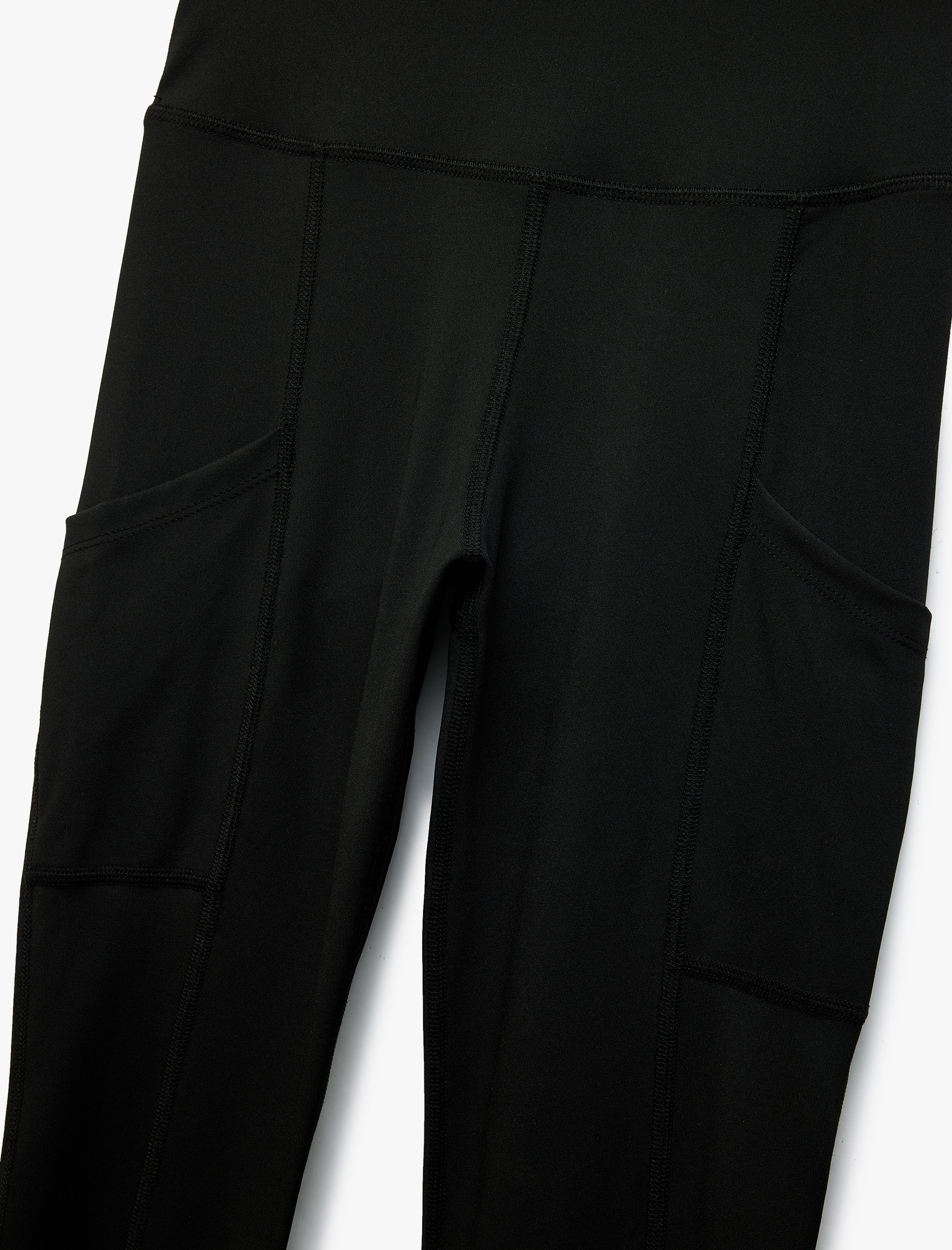   Dikiş Detaylı Slim Fit Spor Tayt