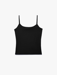 Slim Fit İp Askılı Atlet