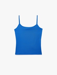 Slim Fit İp Askılı Atlet