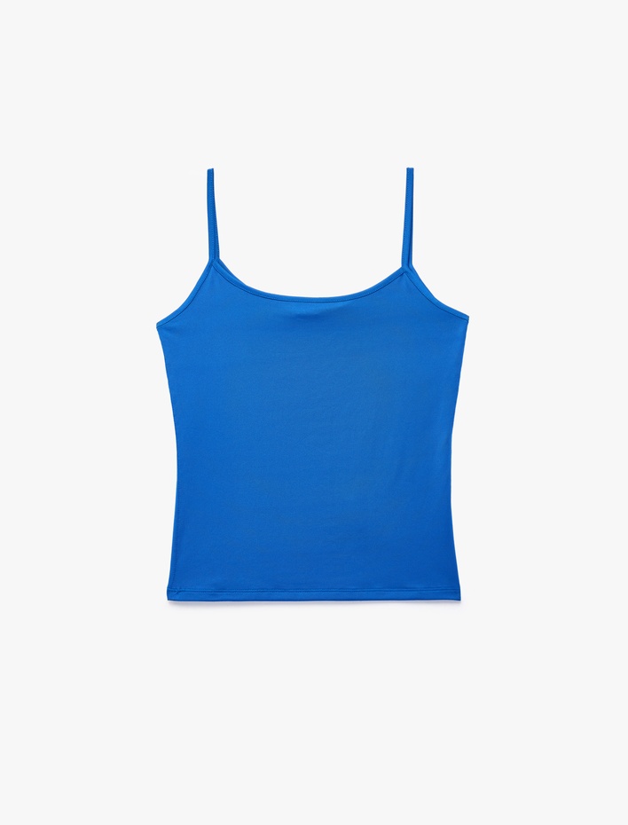  Slim Fit İp Askılı Atlet