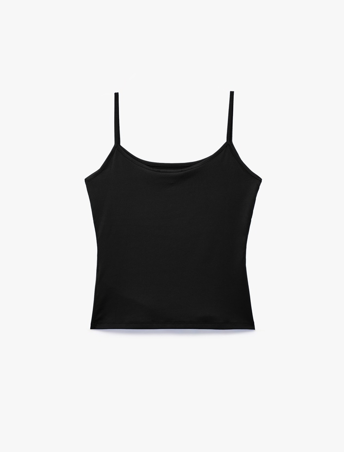  Slim Fit İp Askılı Atlet