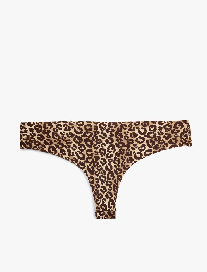  Leopar Desenli Brazilian Külot