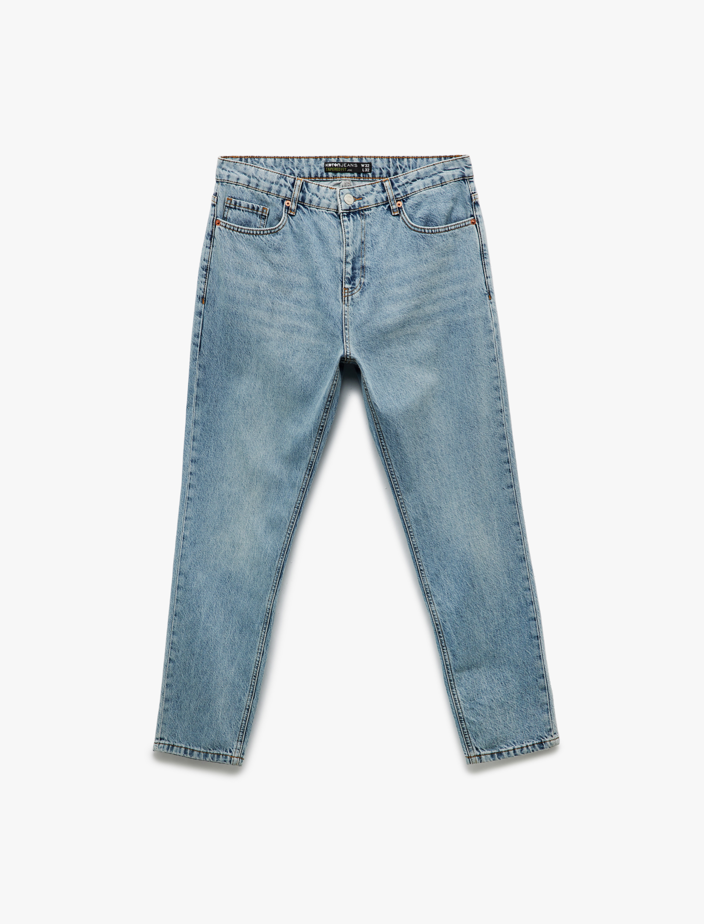   Normal Bel Pamuklu Tapered Fit Jean Pantolon - Joe Jean