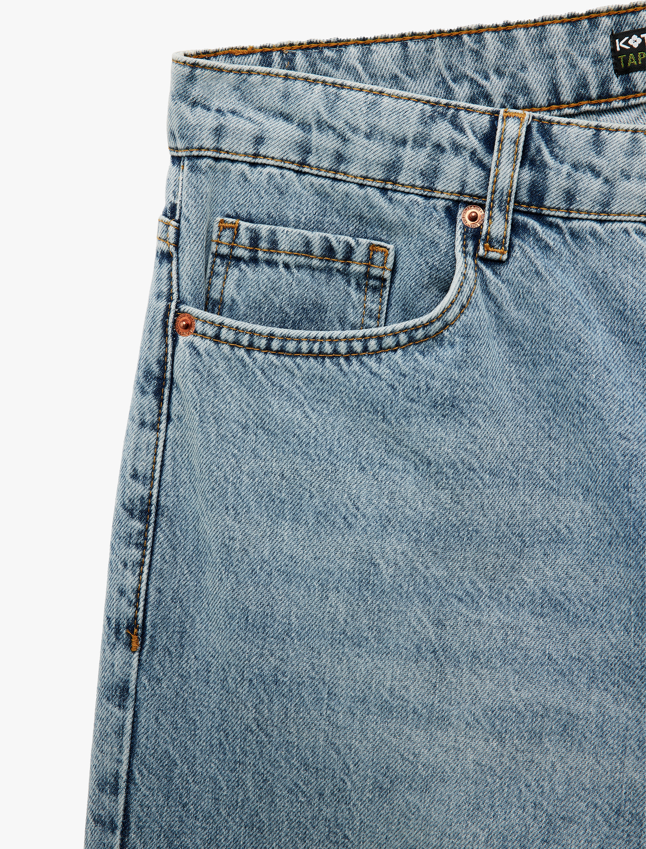  Normal Bel Pamuklu Tapered Fit Jean Pantolon - Joe Jean