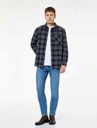 Pamuklu Normal Bel Slim Fit Jean Pantolon - Brad Jean