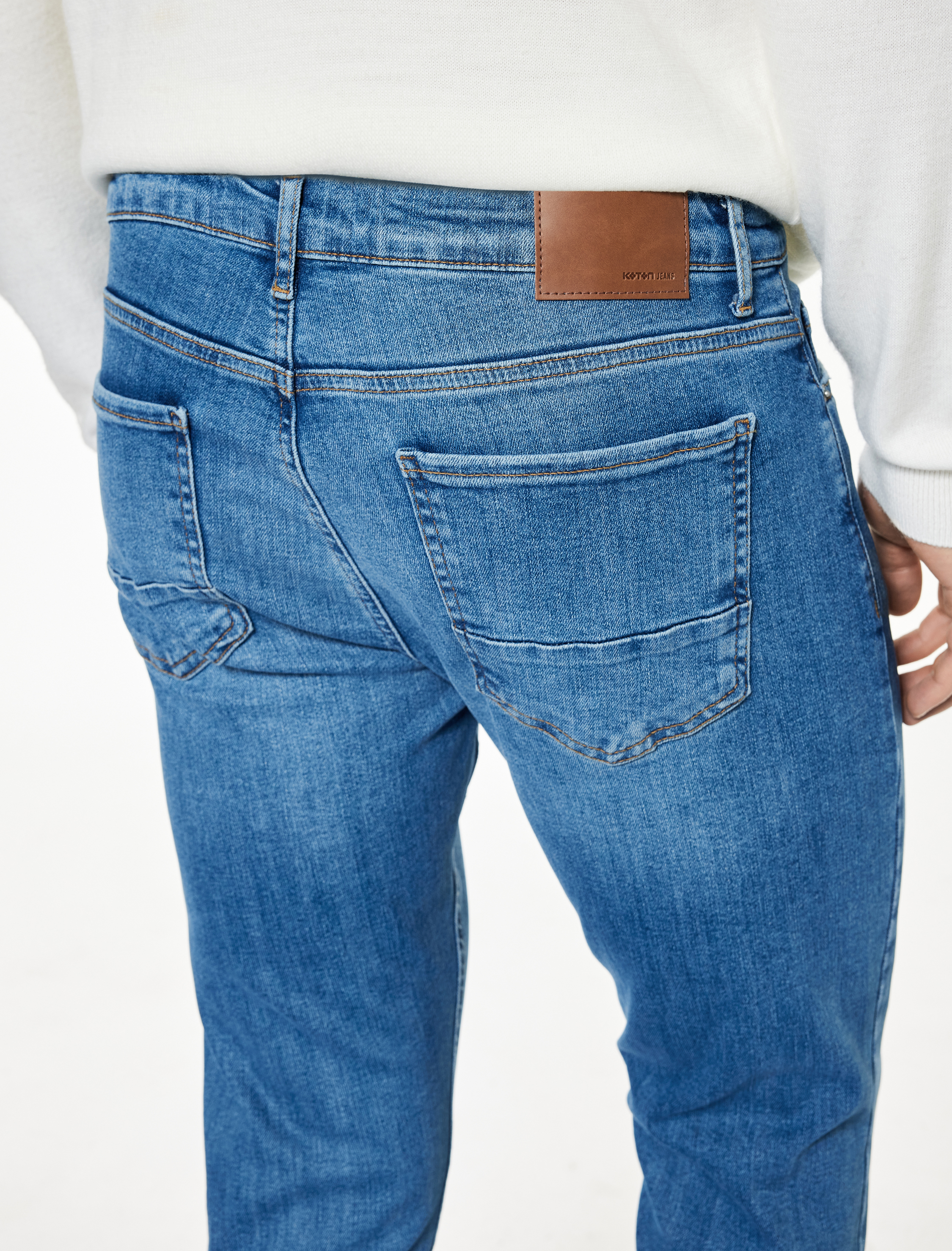   Normal Bel Pamuklu Skinny Fit Jean Pantolon - Michael Jean