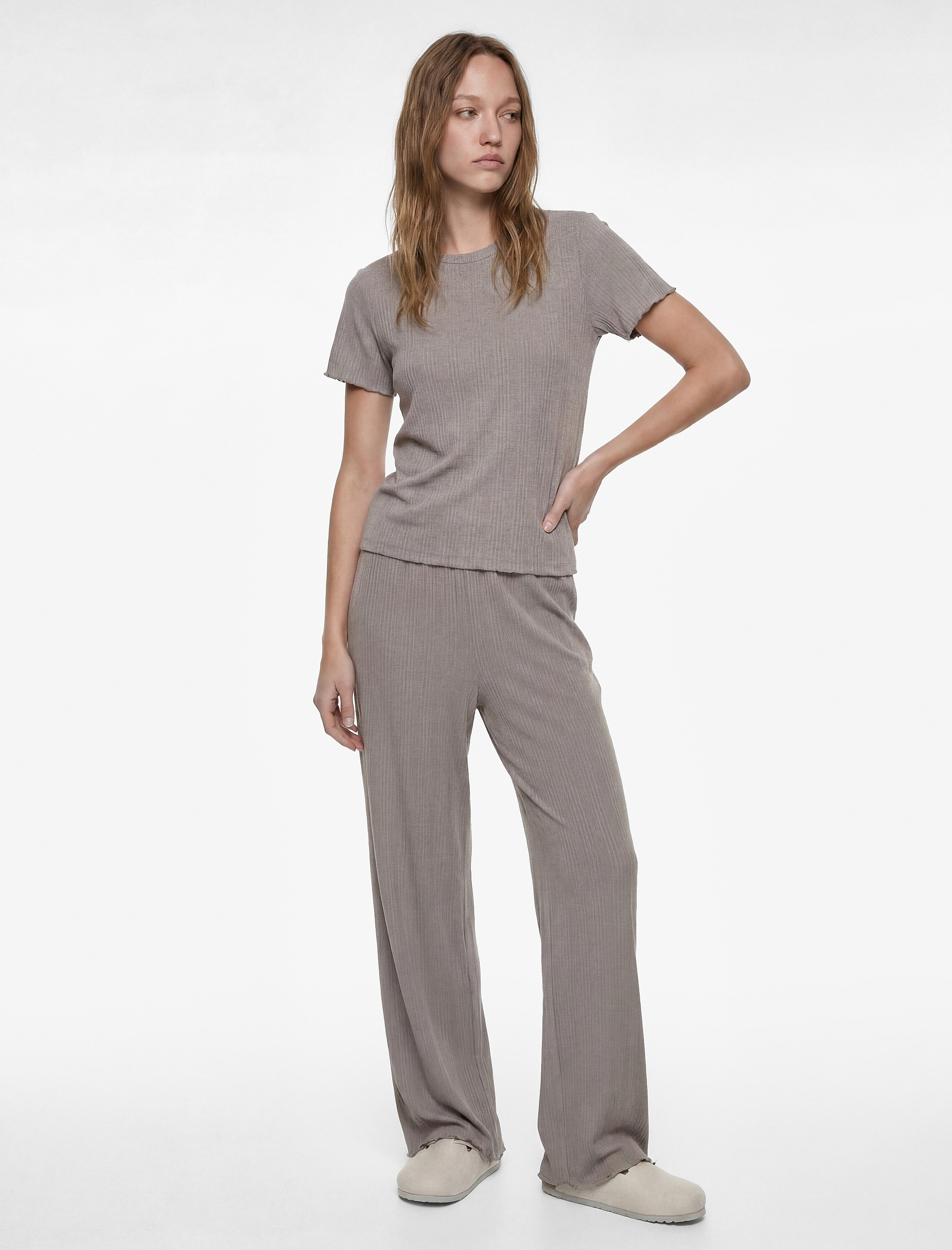   Kısa Kollu Karkorse Pijama Takımı