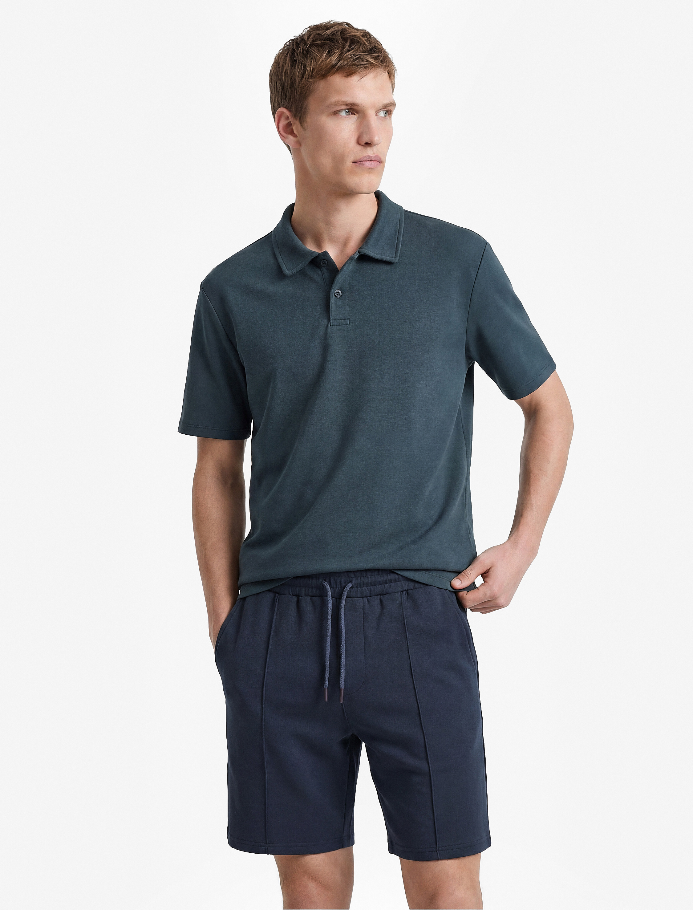   Kısa Kollu Regular Fit Düğmeli Polo Yaka Tişört