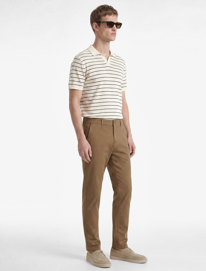  Viskon Karışımlı Cepli Slim Fit Kumaş Pantolon