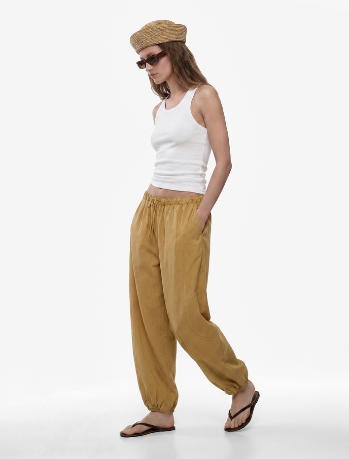  Beli Lastikli Harem Pantolon