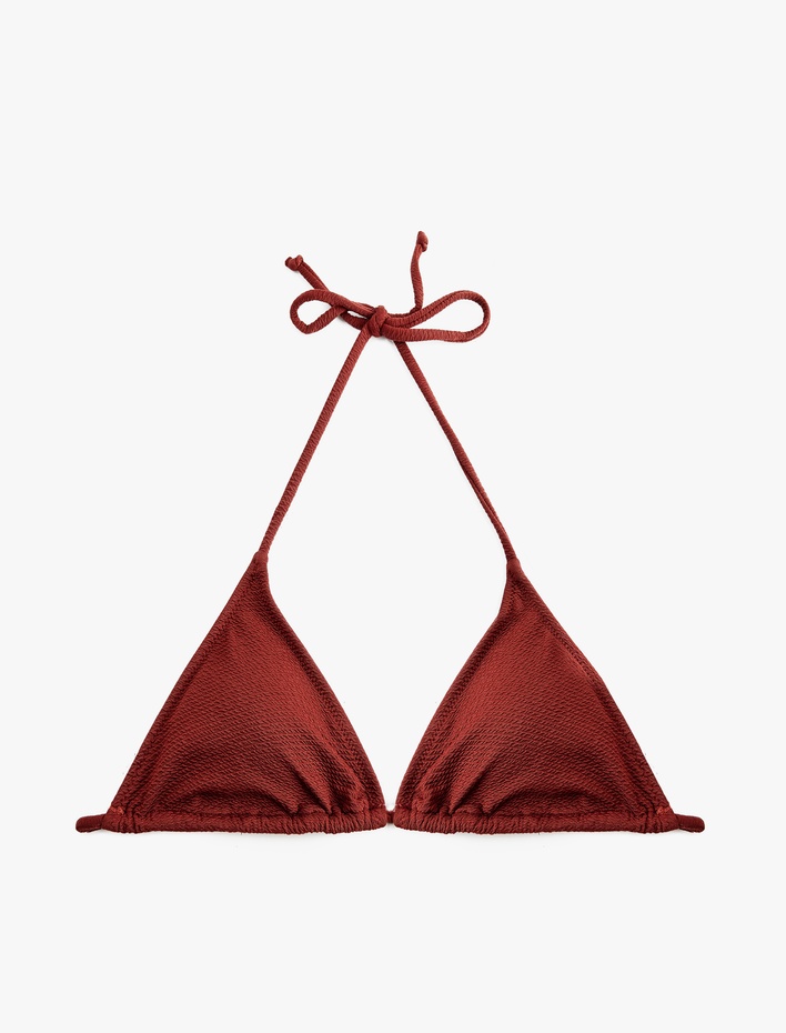  Dokulu Üçgen Bikini Üstü