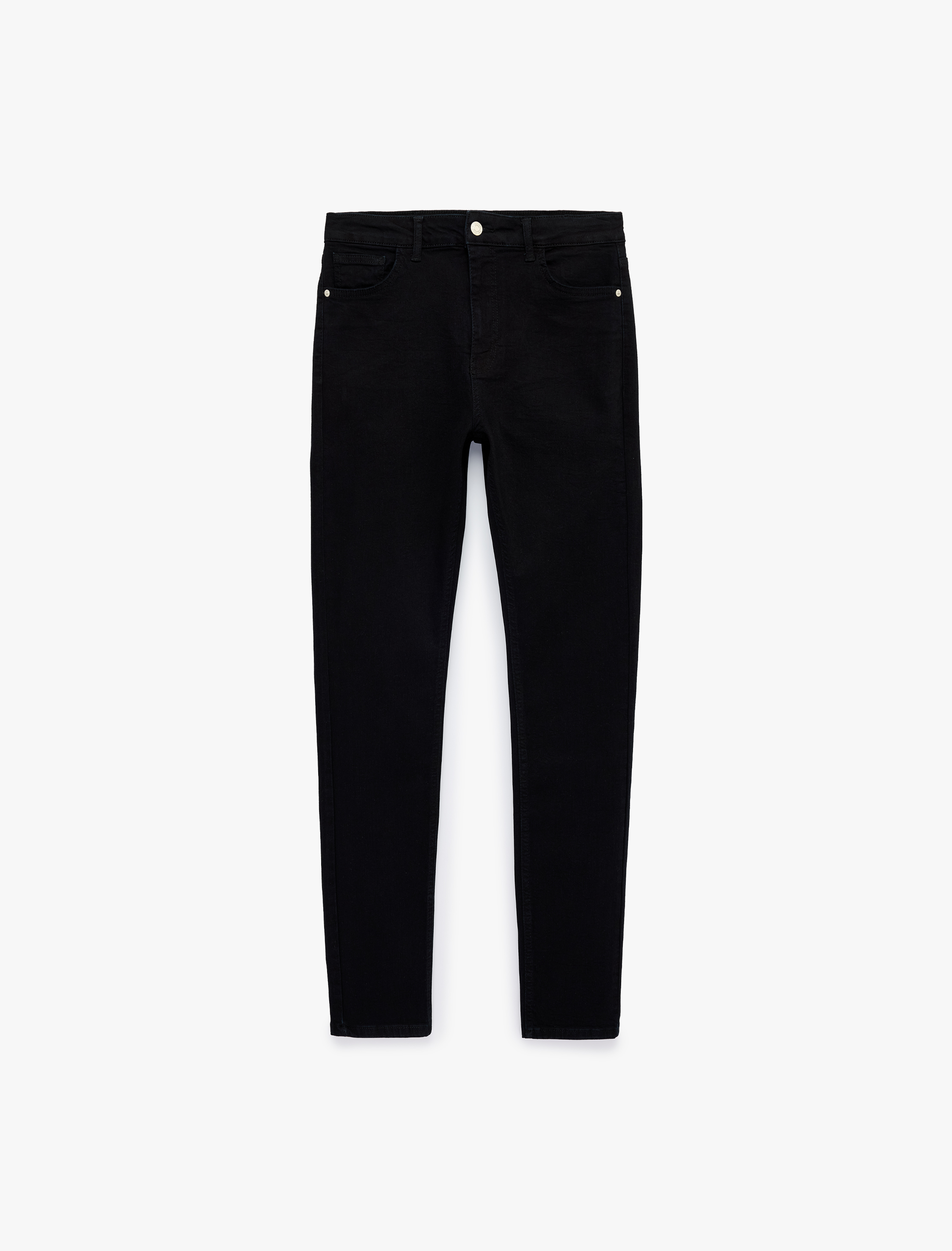   Pamuklu Cepli Normal Bel Skinny Jean Pantolon - Michael Jean
