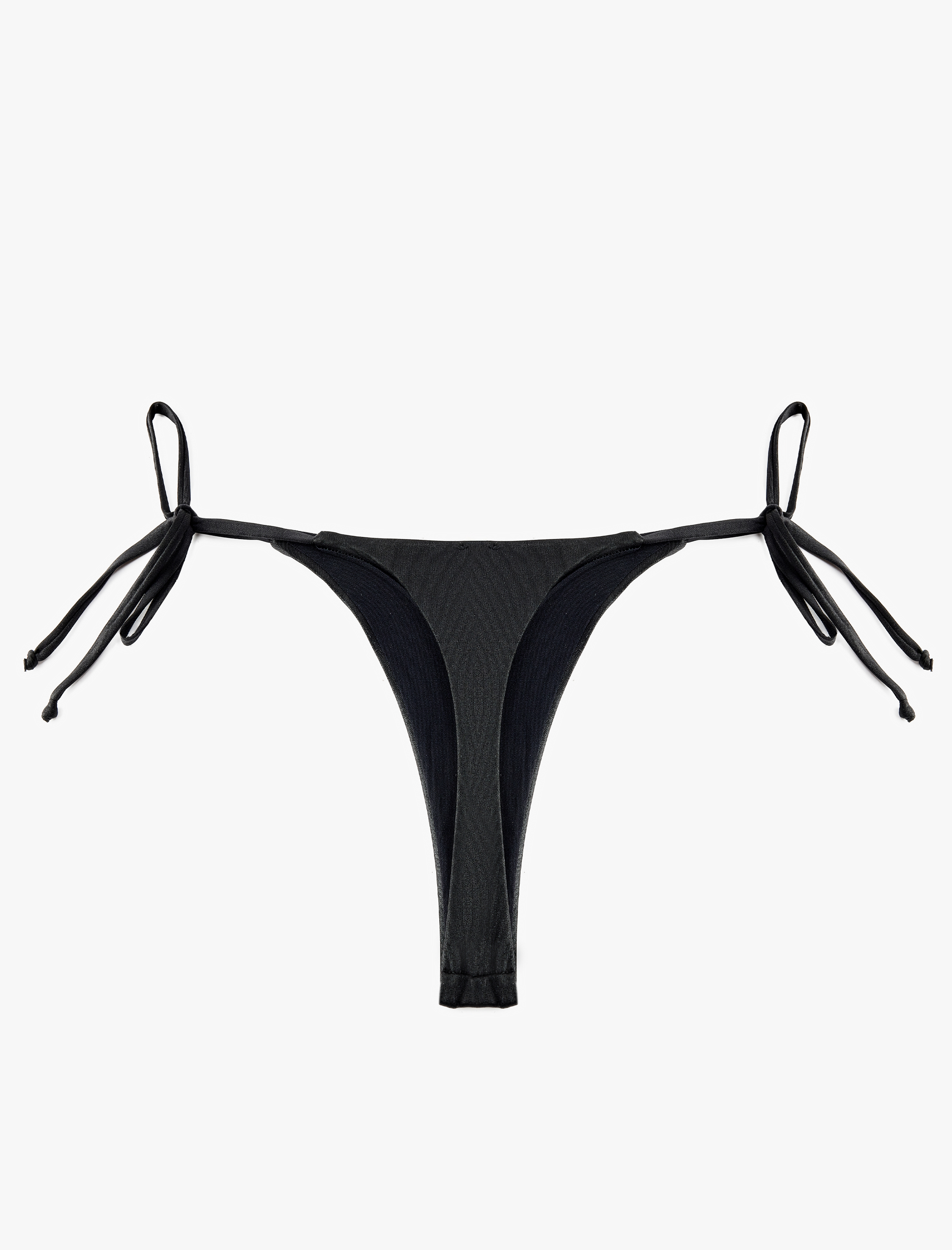   Yanları Bağlamalı İpli String Mikro Bikini Altı