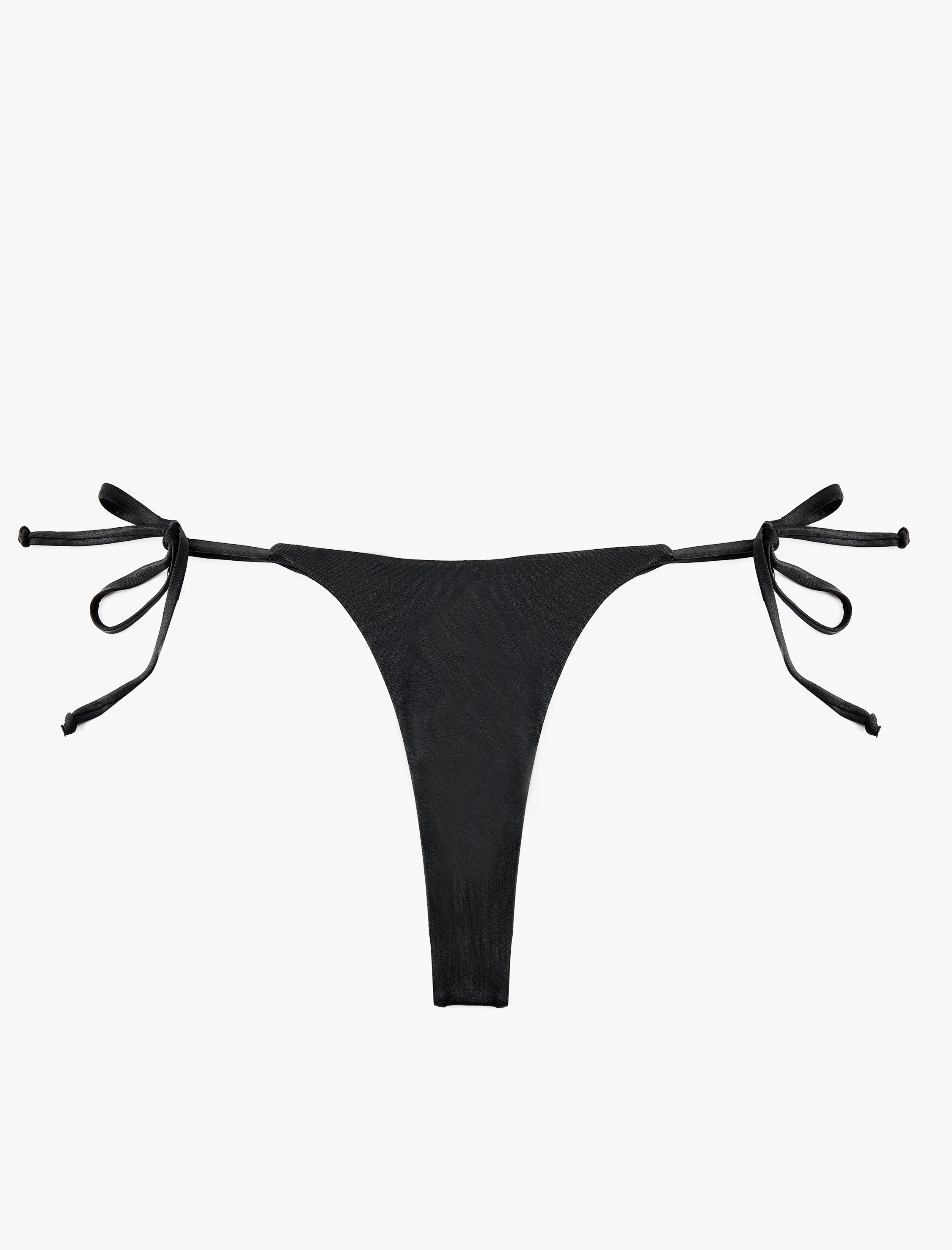   Yanları Bağlamalı İpli String Mikro Bikini Altı