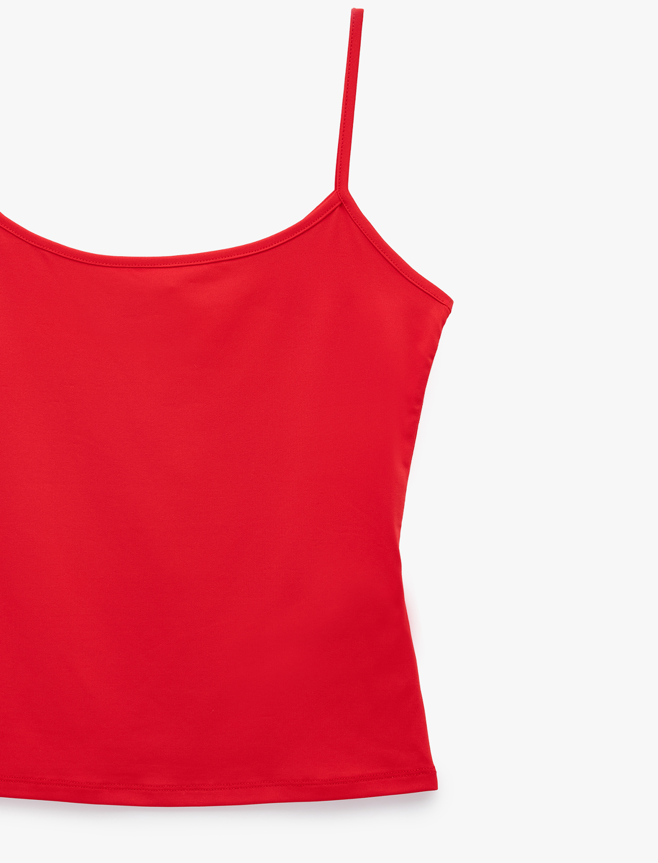   Slim Fit İp Askılı Atlet