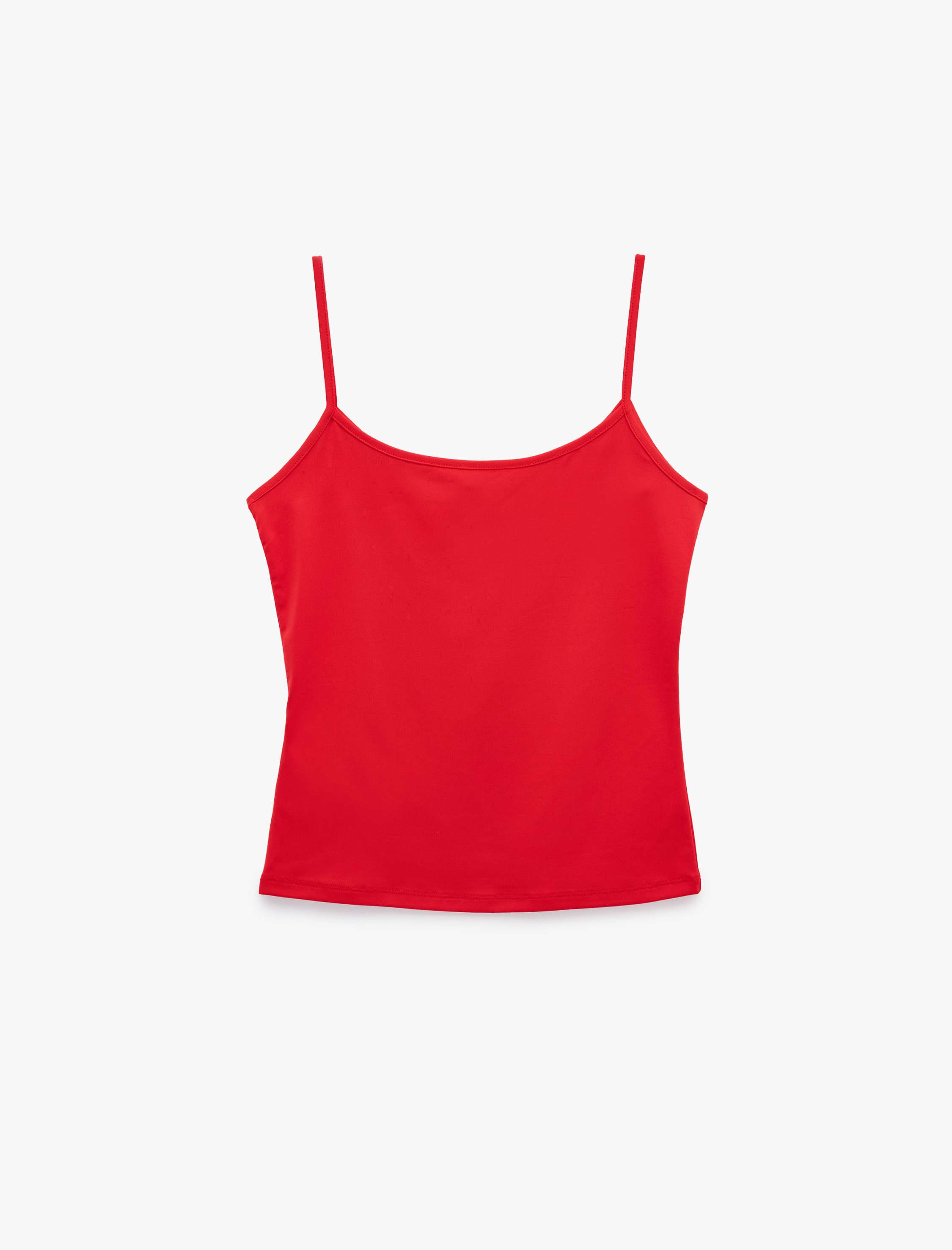   Slim Fit İp Askılı Atlet