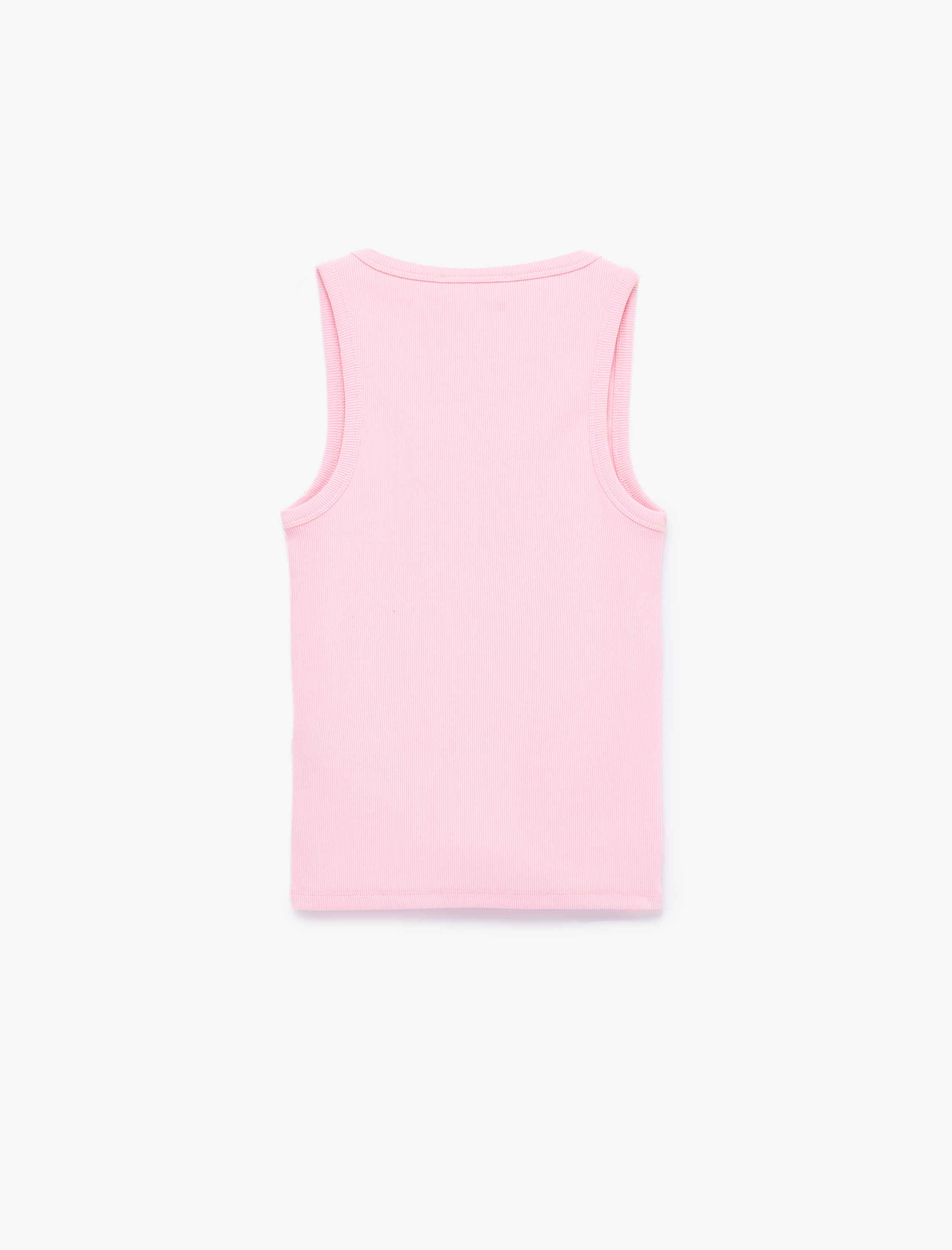   Pamuklu Kaşkorse Slim Fit U Yaka Fitilli Atlet