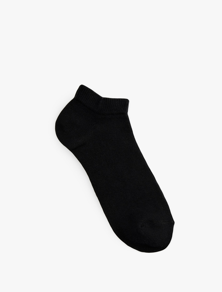 Erkek 3'lü Basic Pamuklu Patik Çorap Seti