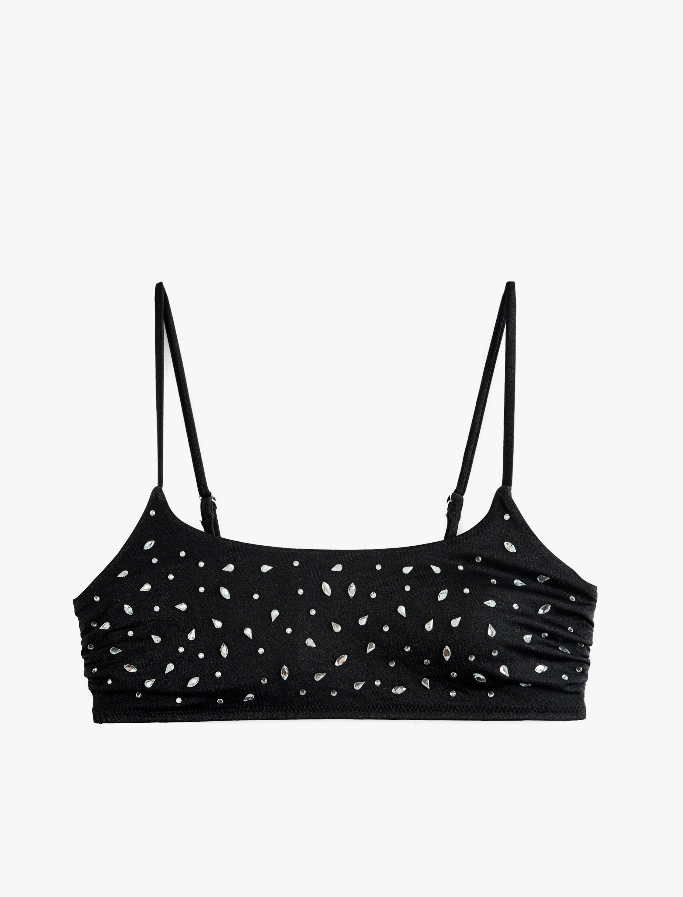   Taşlı Bralet Bikini Üstü