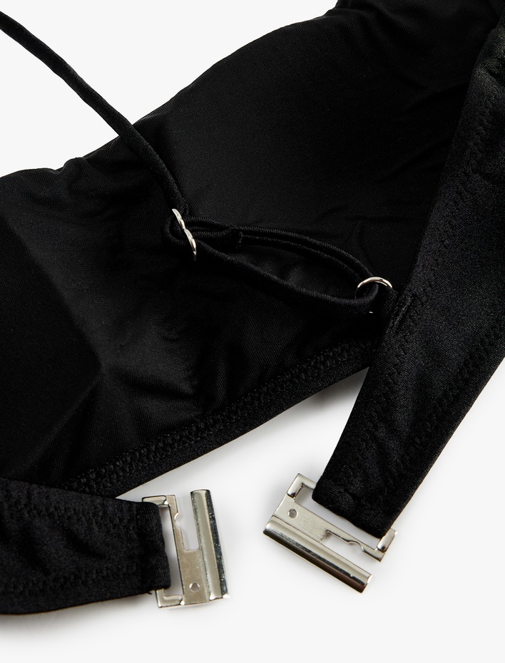  Taşlı Bralet Bikini Üstü
