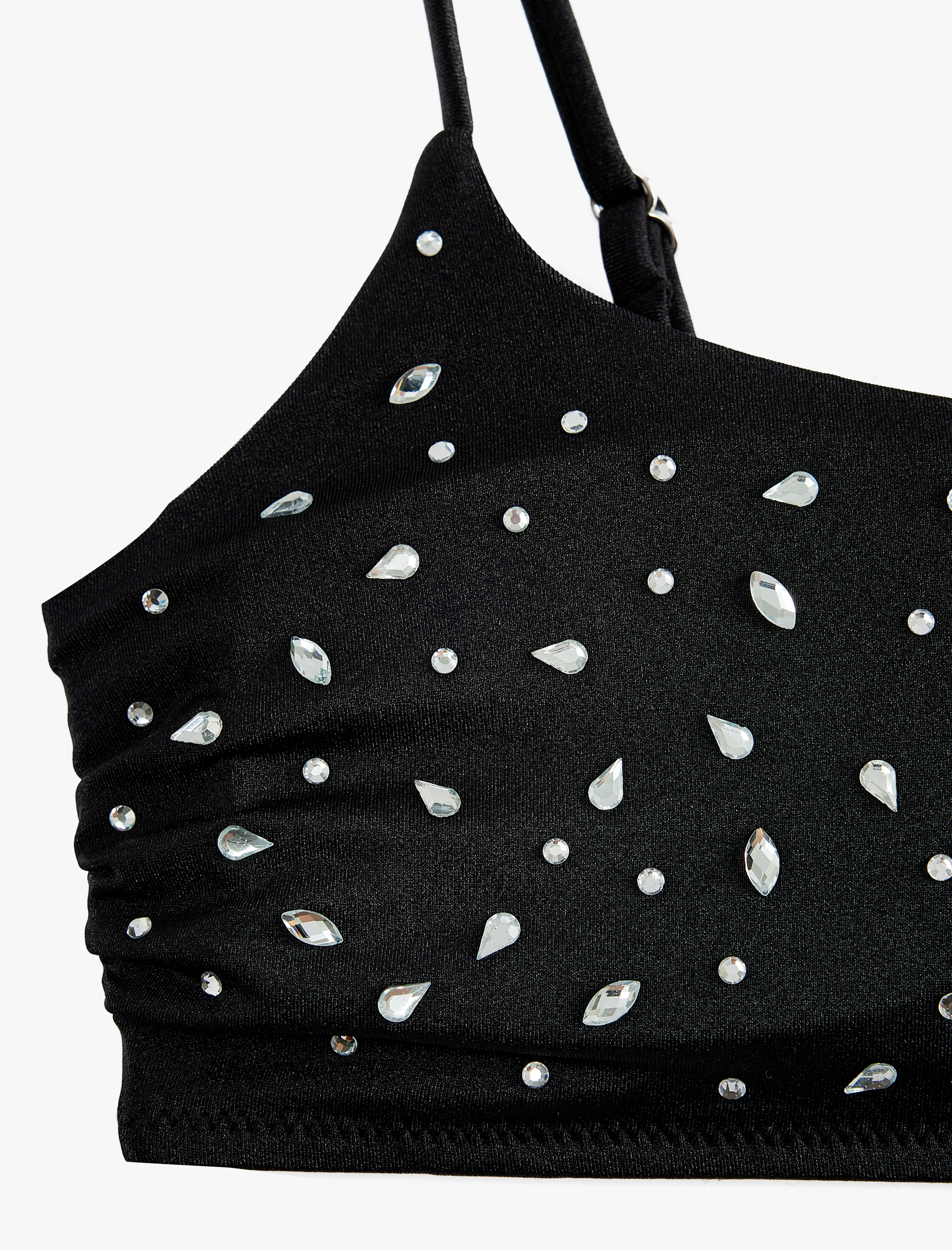   Taşlı Bralet Bikini Üstü
