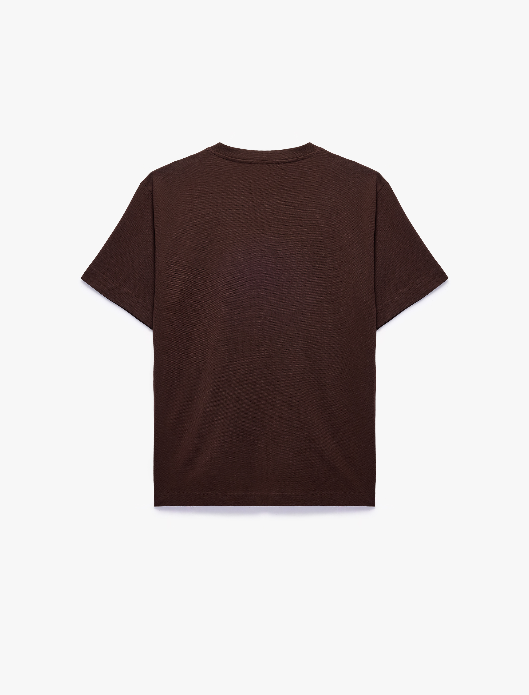   Pamuklu Kısa Kollu Bisiklet Yaka Basic Oversize Tişört