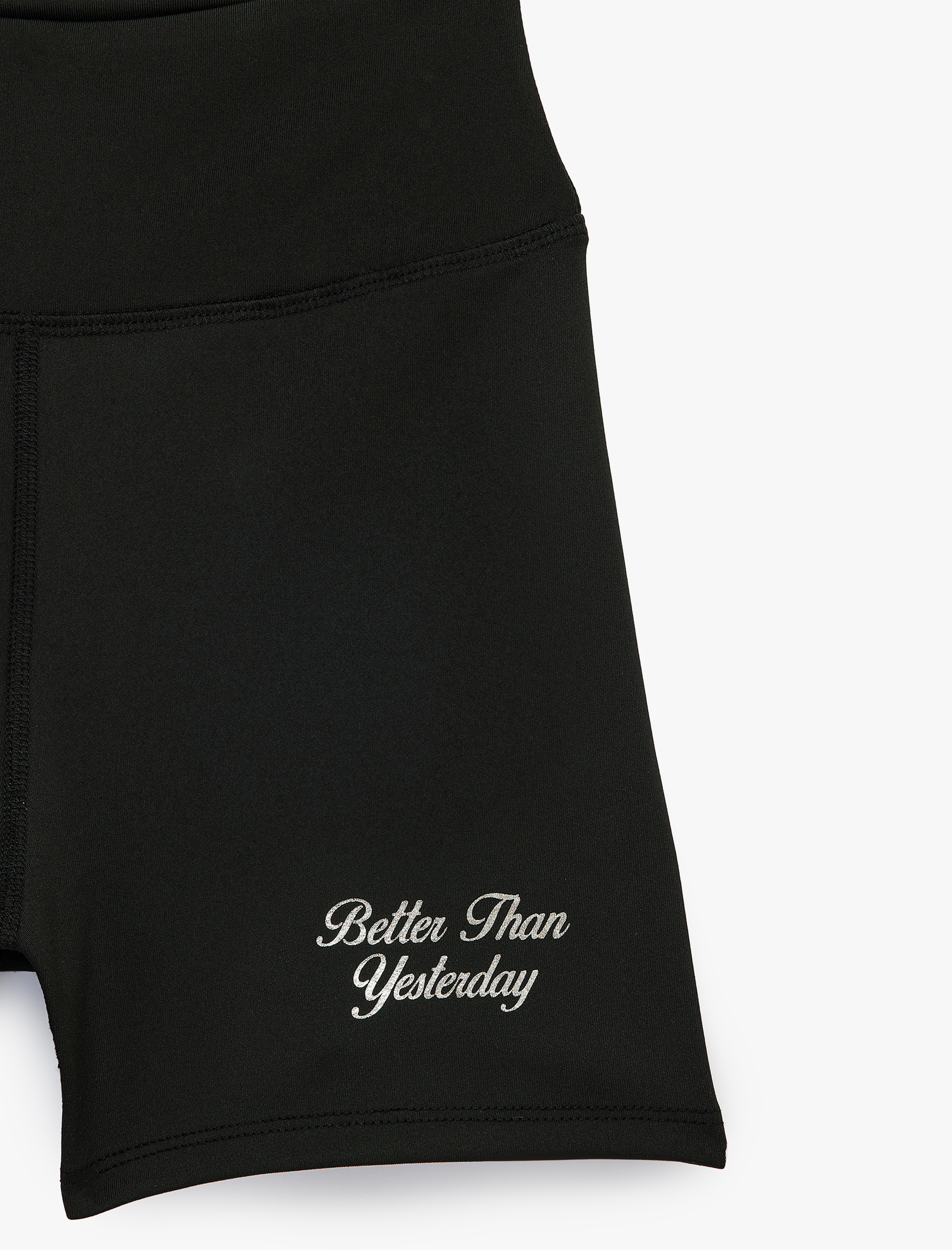   Yüksek Bel Slim Fit Baskılı Spor Tayt