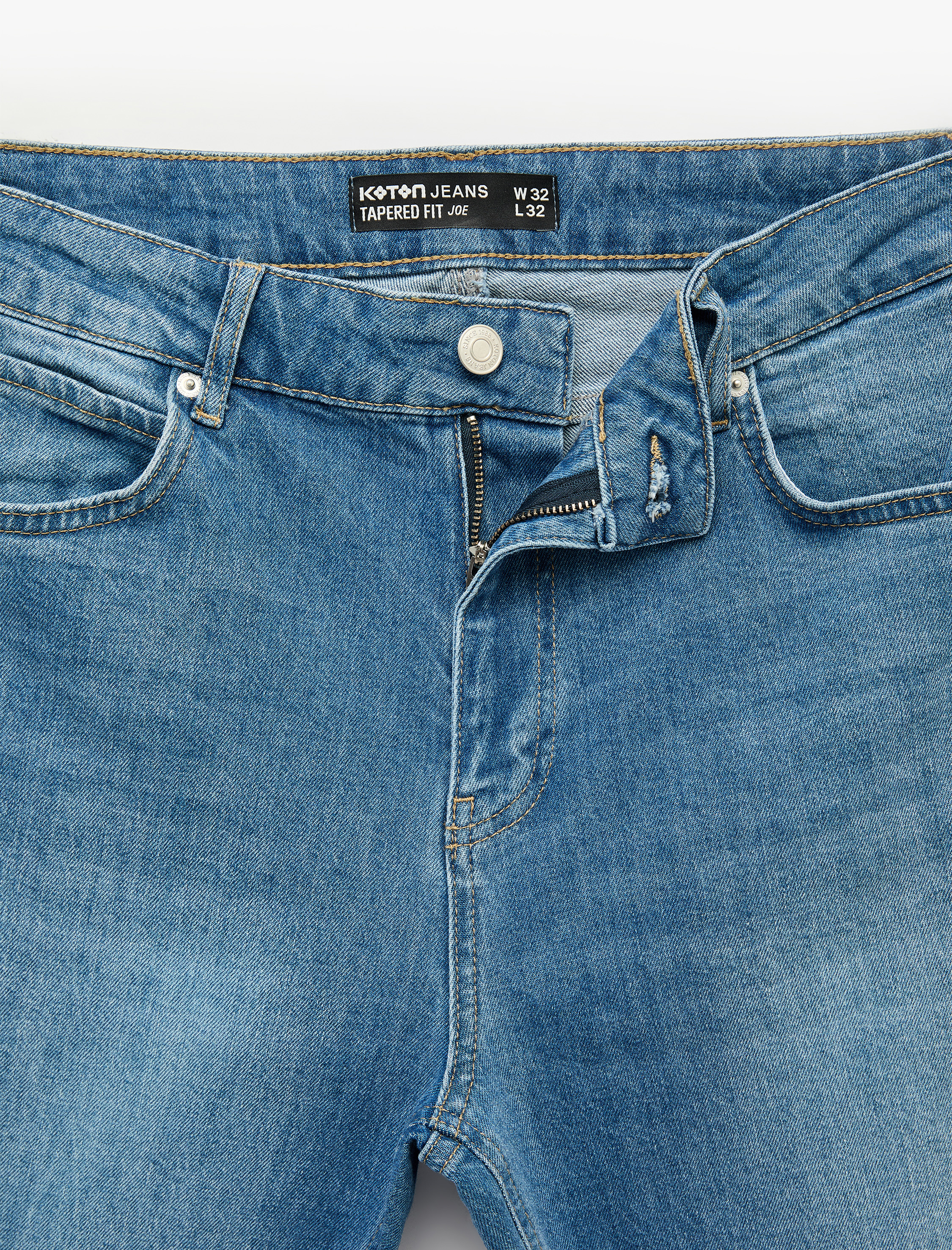   Regular Fit Normal Bel Tapered Jean Pantolon - Joe Jean