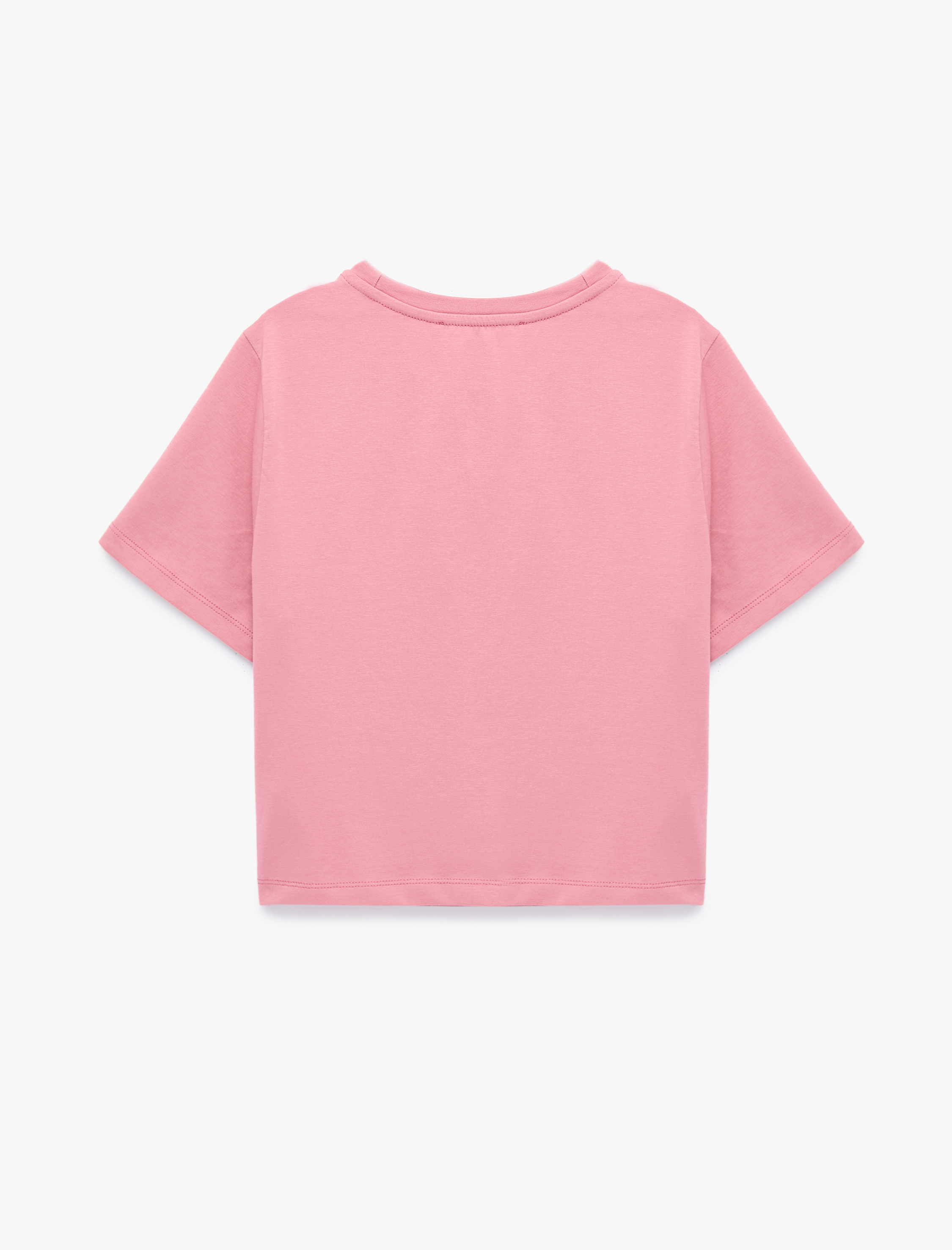   Pamuklu Slim Fit Kısa Kollu Bisiklet Yaka Basic Tişört
