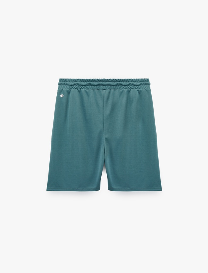  Beli Bağcıklı Cepli Bermuda Spor Şort