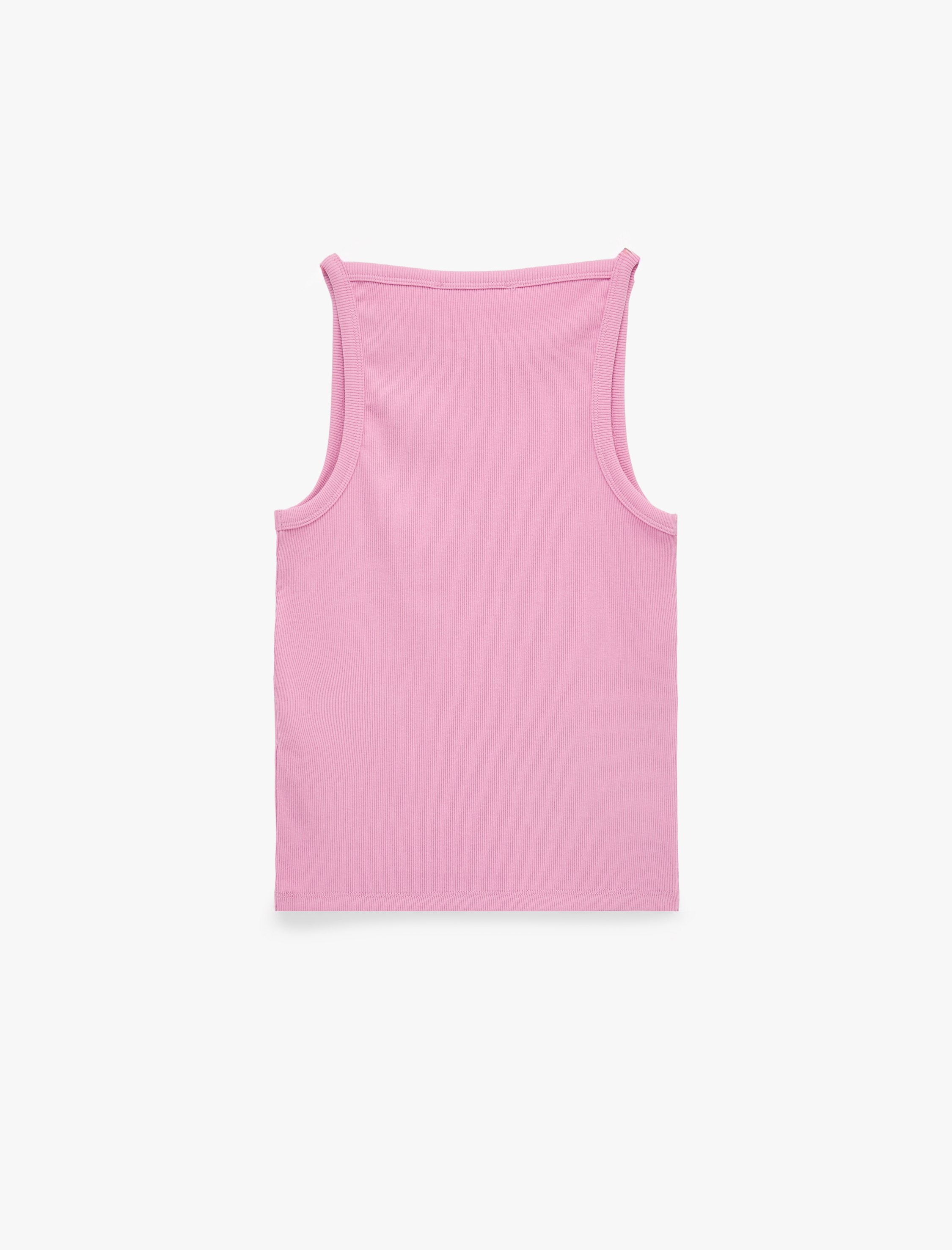  Kaşkorse Kolsuz Pamuklu Slim Fit Askılı Kare Yaka Üst