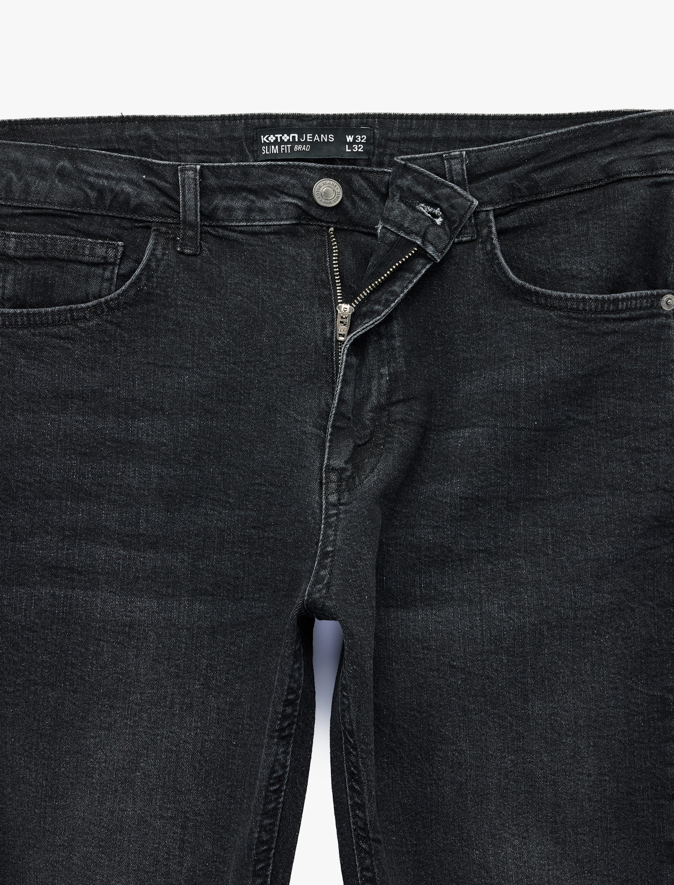   Pamuklu Normal Bel Cepli Slim Fit Jean Pantolon - Brad Jean