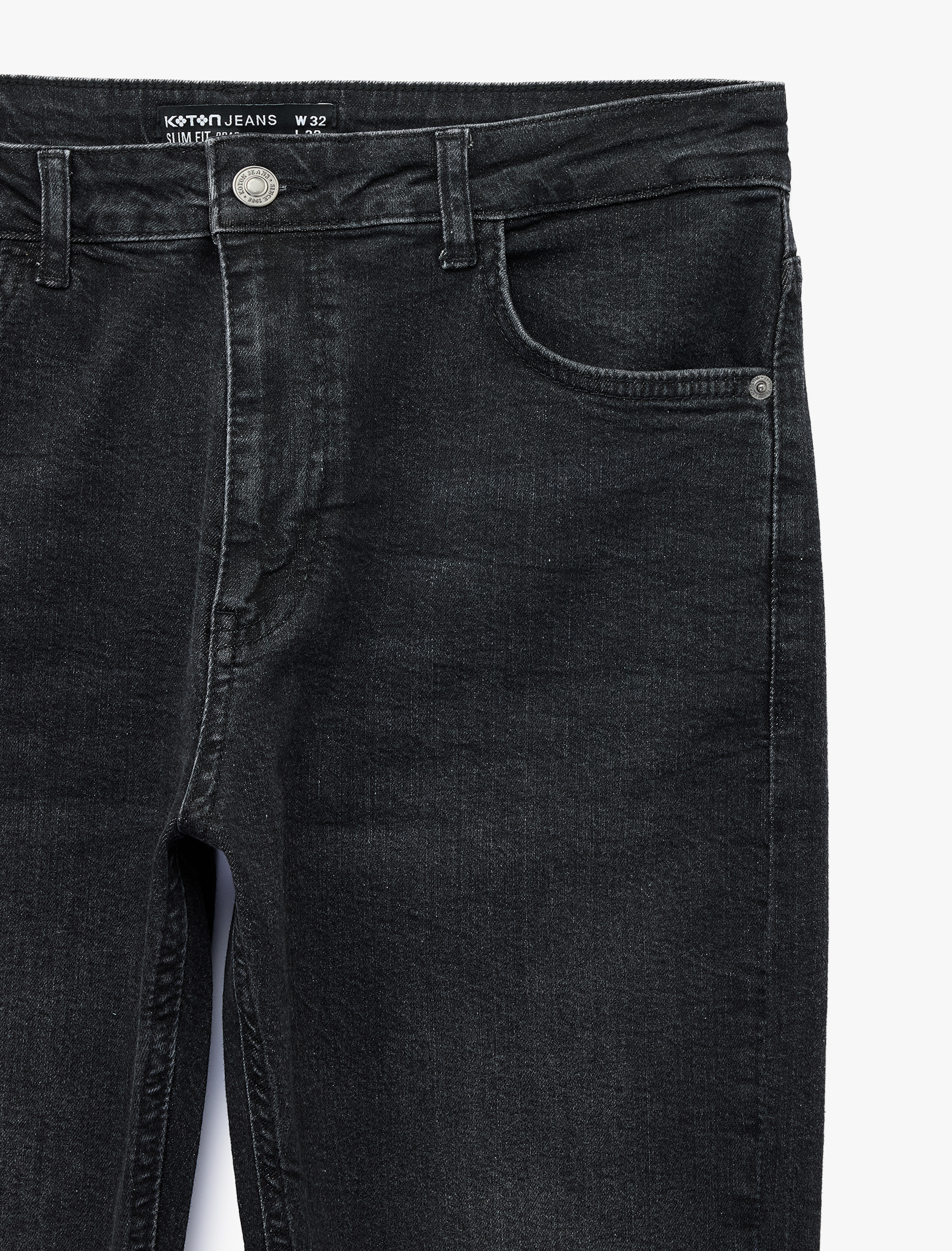   Pamuklu Normal Bel Cepli Slim Fit Jean Pantolon - Brad Jean