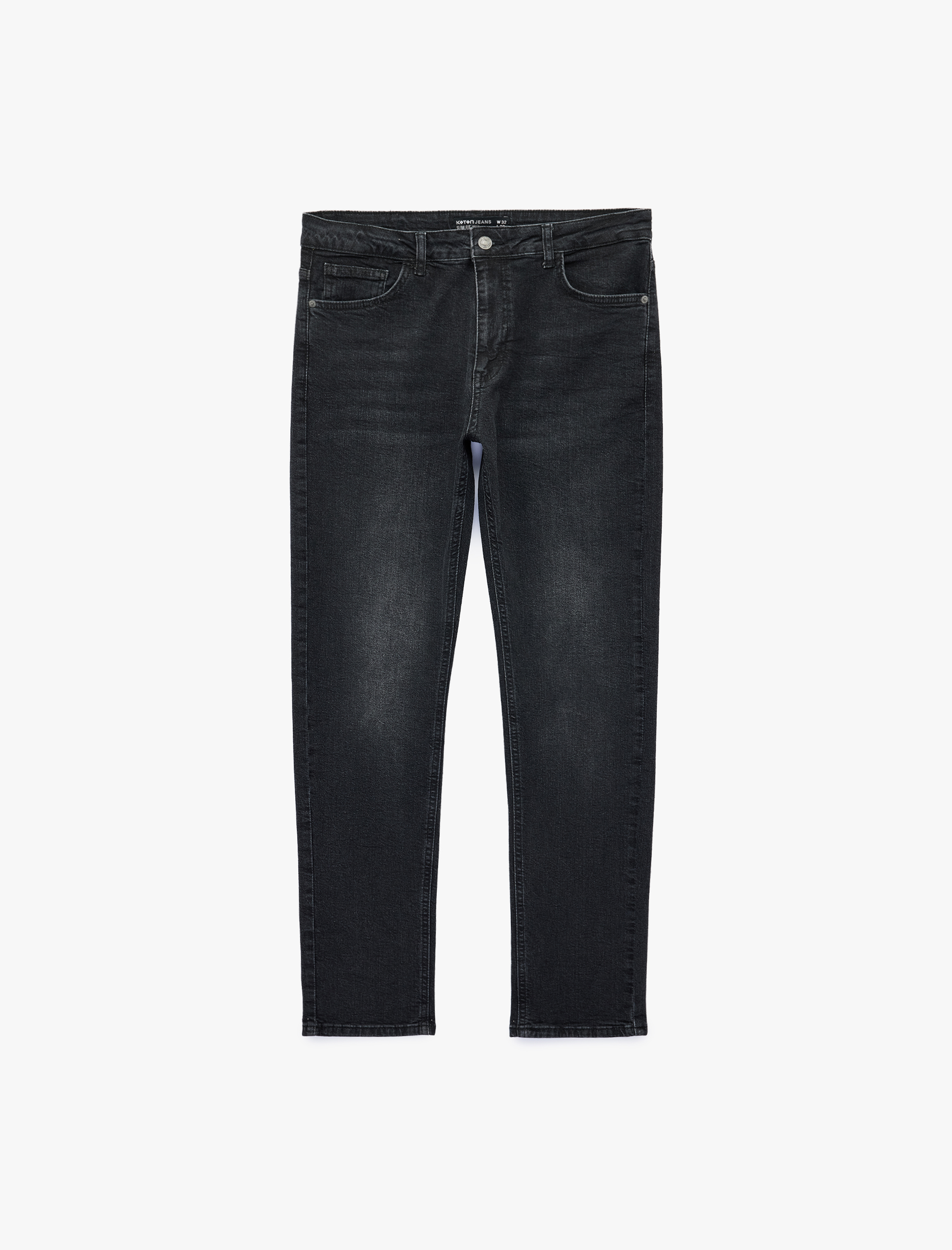   Pamuklu Normal Bel Cepli Slim Fit Jean Pantolon - Brad Jean