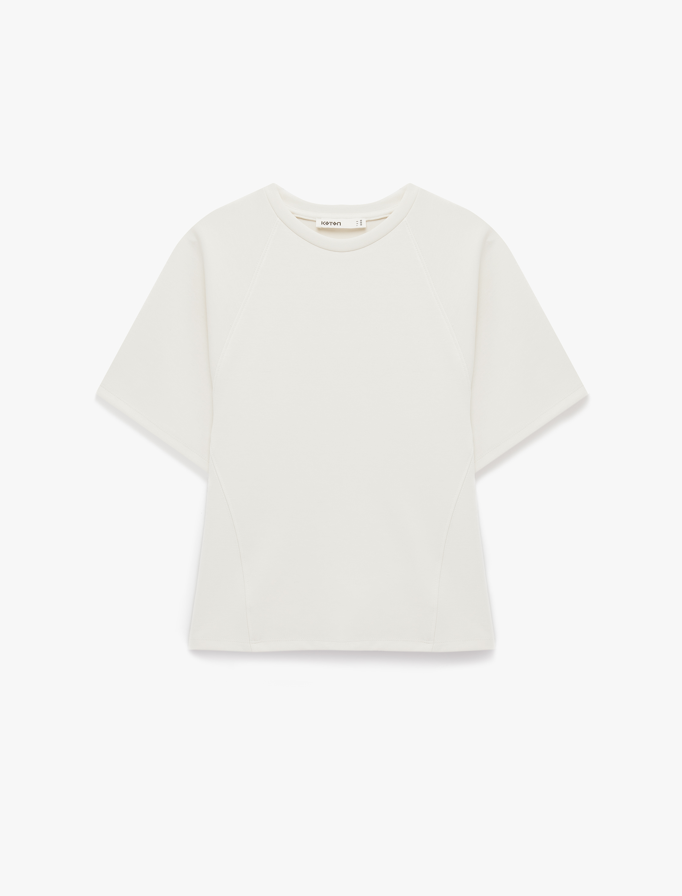   Modal Kumaş Slim Fit Kısa Kollu Bisiklet Yaka Tişört