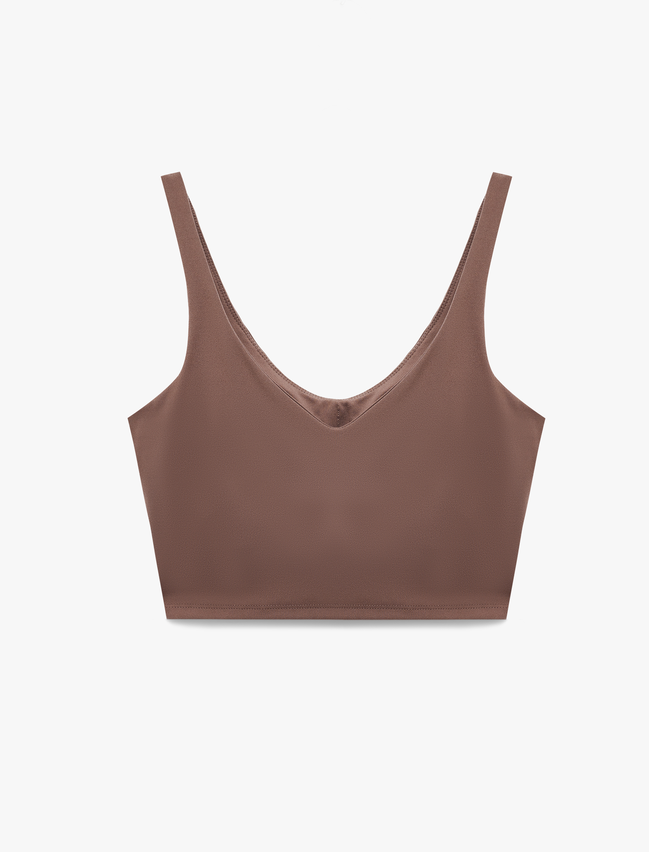   Kolsuz V Yaka Kaplı Slim Fit Sporcu Sütyeni