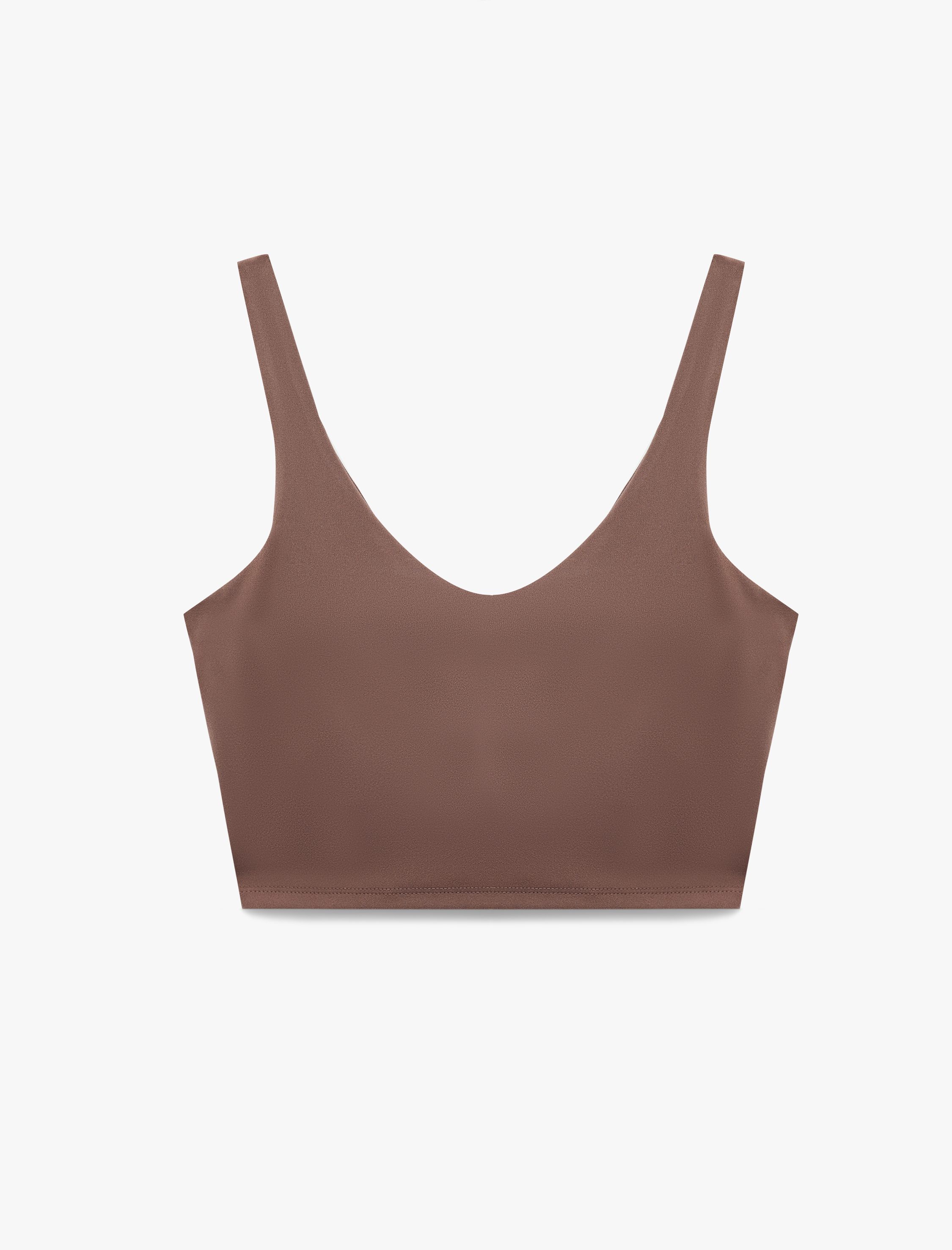   Kolsuz V Yaka Kaplı Slim Fit Sporcu Sütyeni