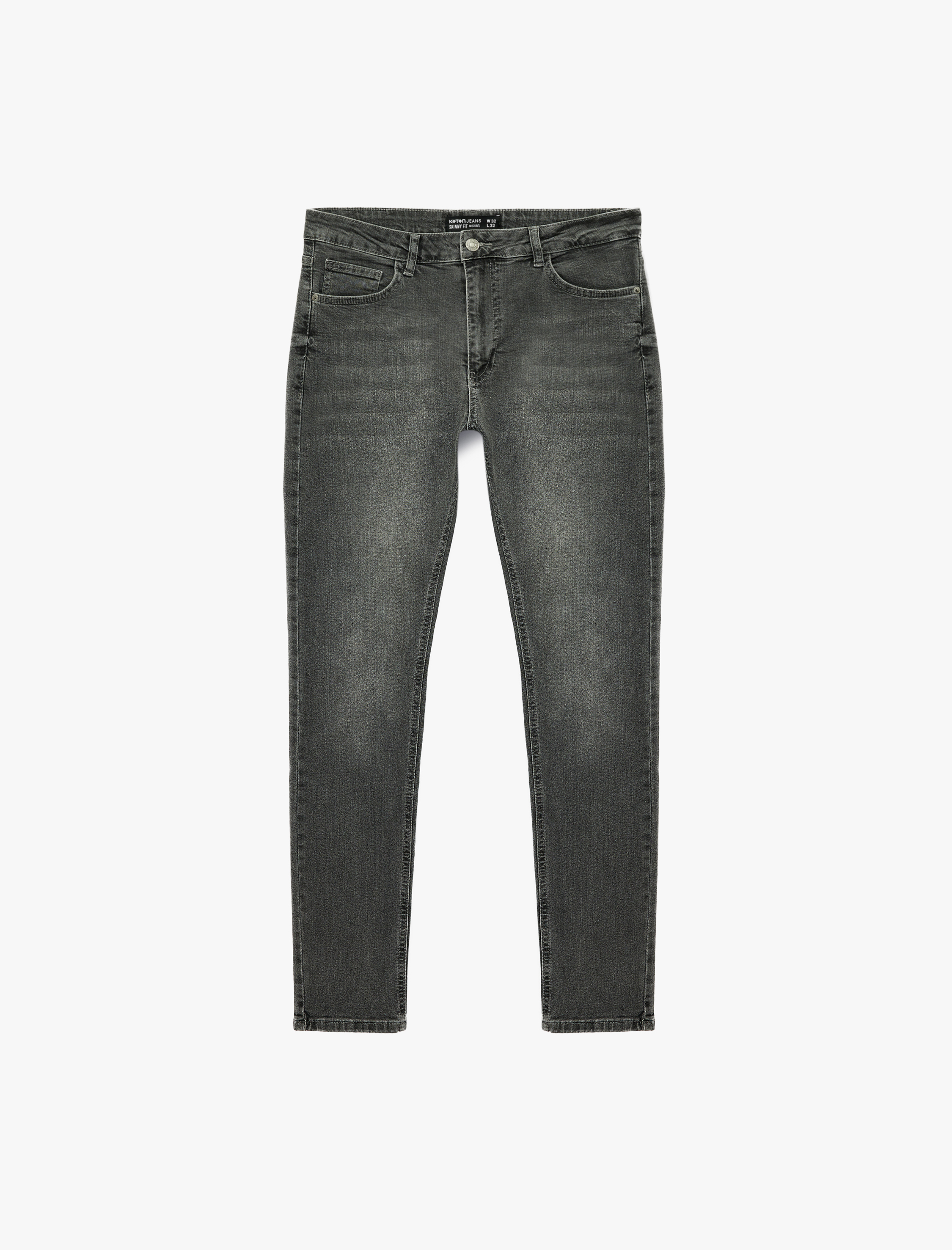   Pamuklu Dar Kesim Normal Bel Skinny Jean Pantolon - Michael Jean