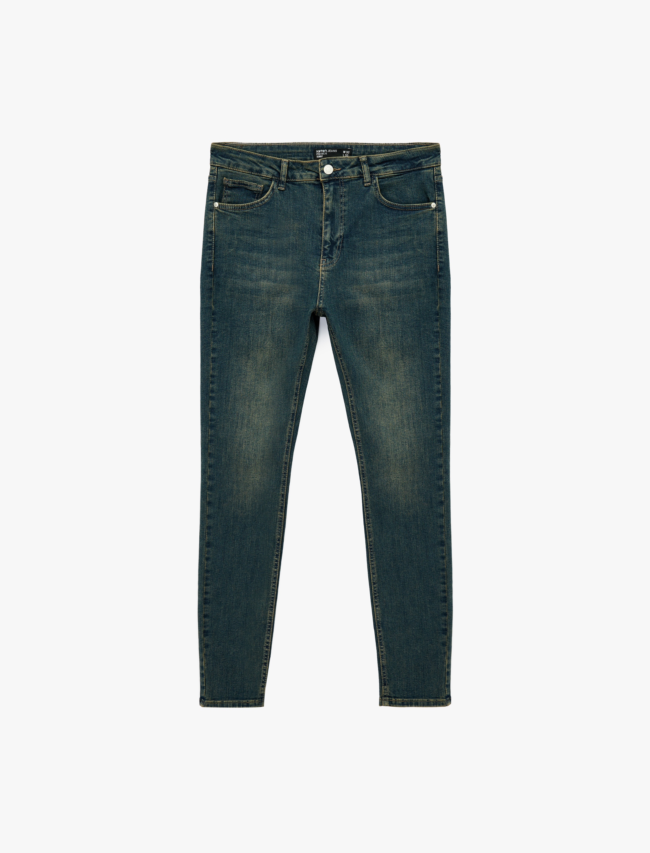   Pamuklu Normal Bel Cepli Skinny Jean Pantolon - Michael Jean