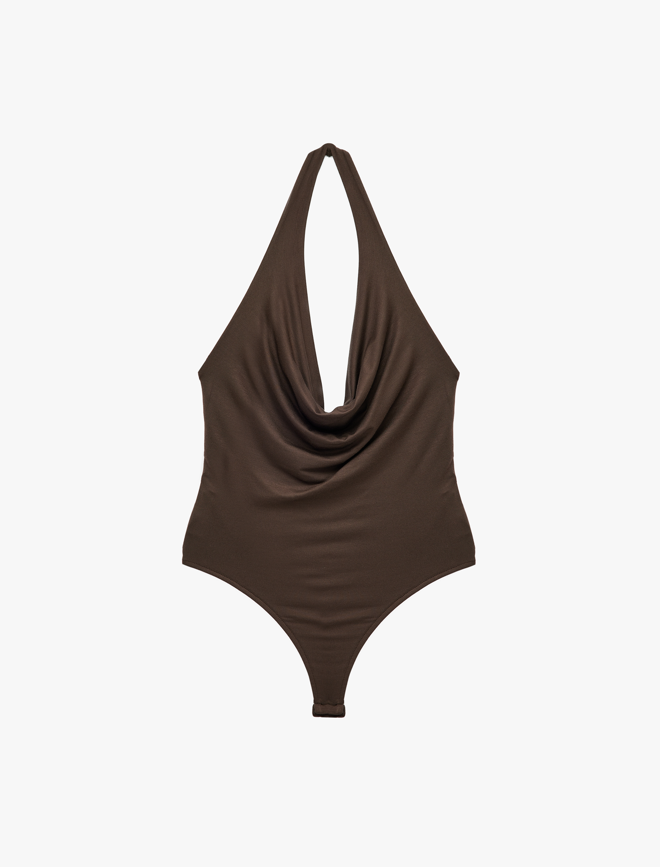   Sırt Dekolteli Degaje Yaka Bodysuit