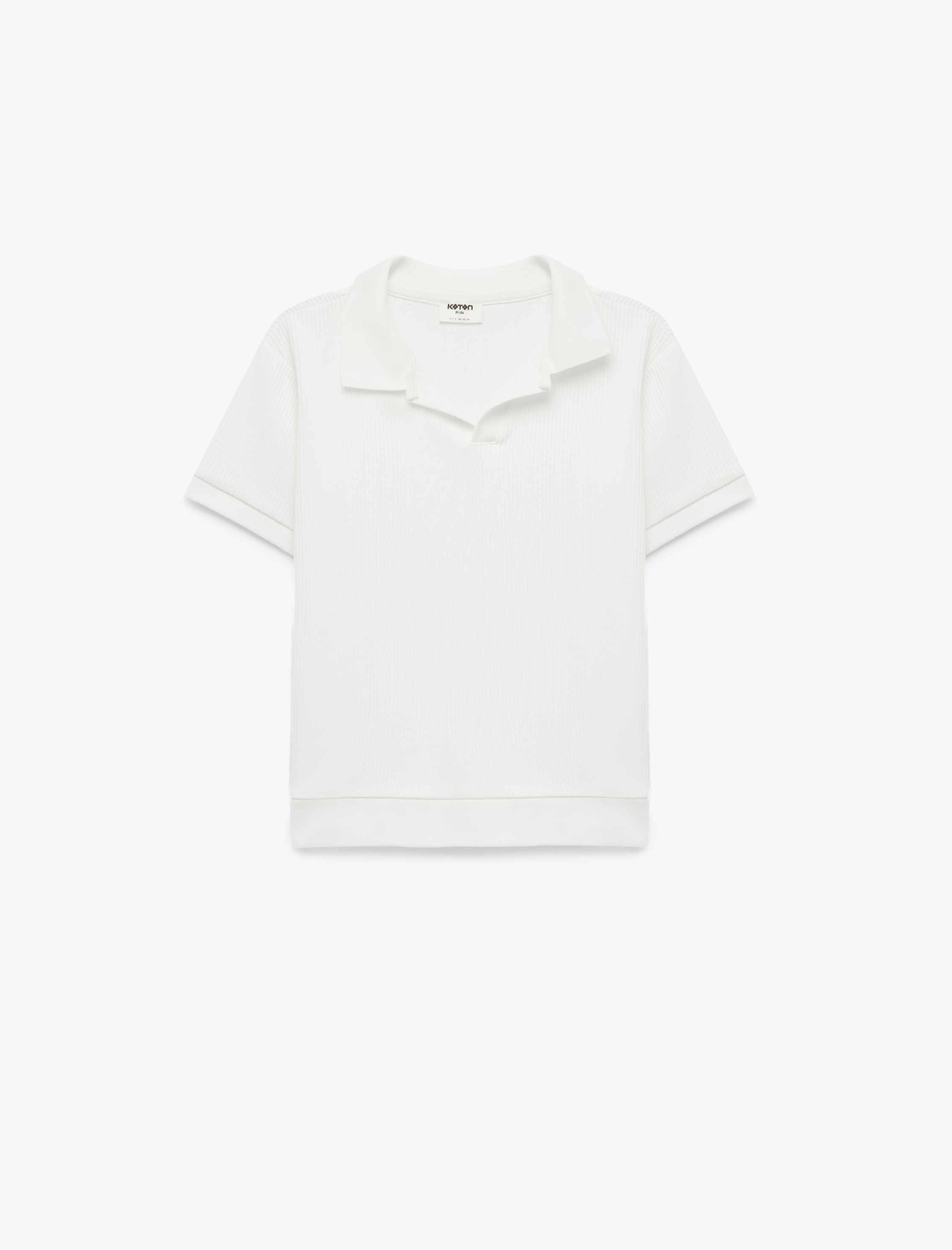  Erkek Çocuk Pamuklu Kısa Kollu Basic Polo Yaka Tişört