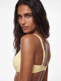 Bikini Üstü Dantel Şeritli Balenli