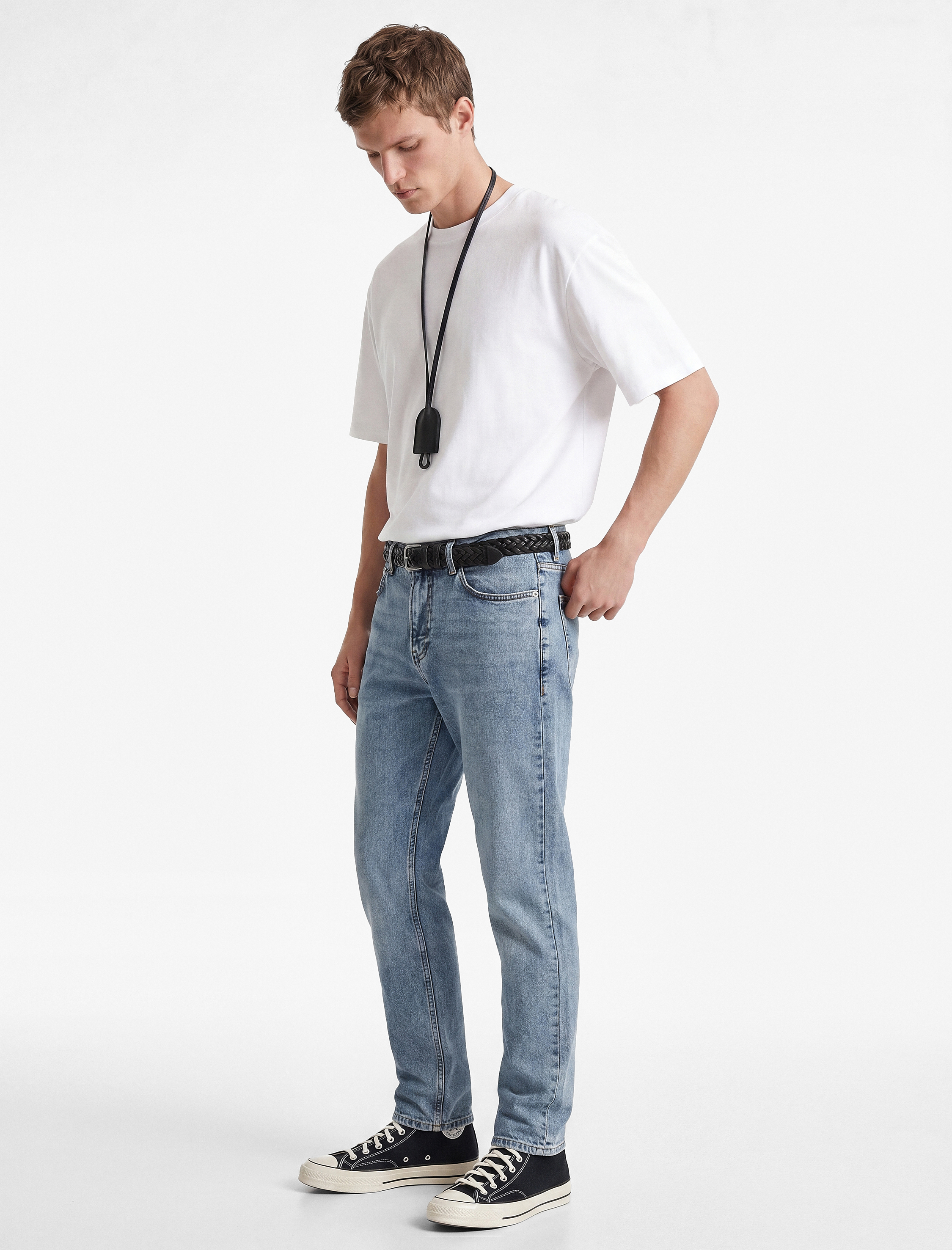   Normal Bel Pamuklu Regular Fit Tapered Jean Pantolon- Joe Jean