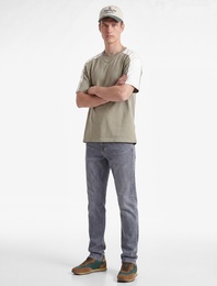 Normal Bel Düz Paça Pamuklu Straight Fit Jean Pantolon - Mark Jean